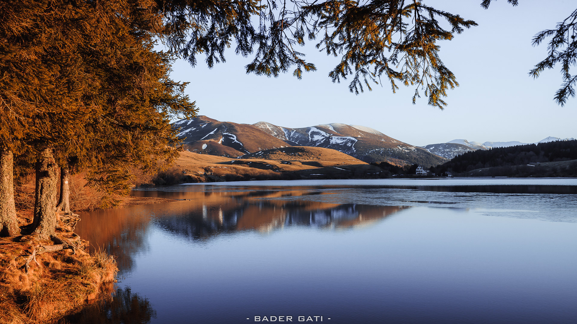 Sunset - Lac de Guèry