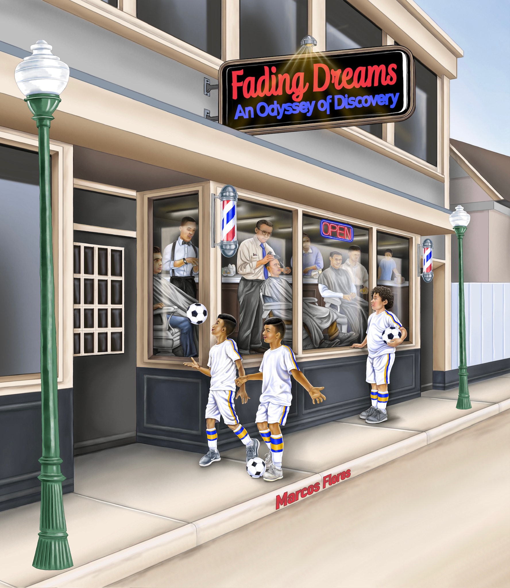 Fading Dreams cover art by Joan Zander Millard, ZeeeArts