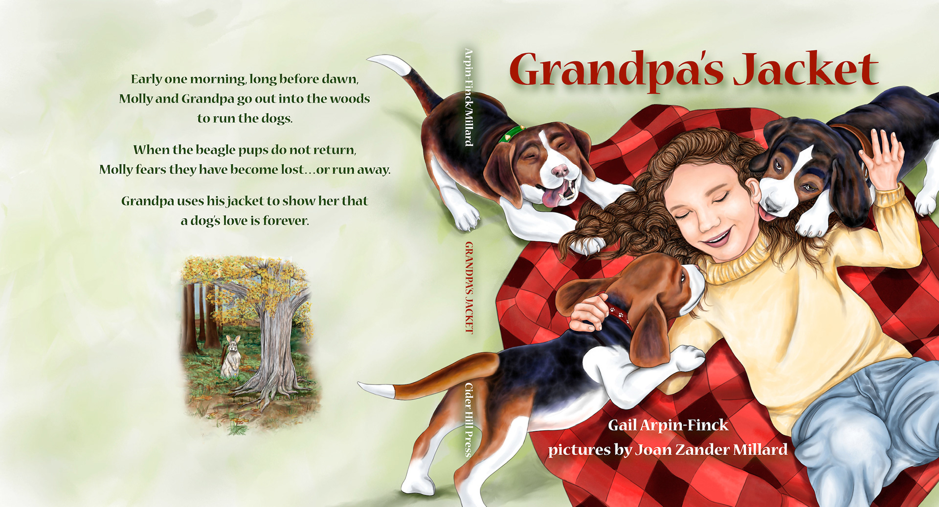 Grandpa’s Jacket cover art by Joan Zander Millard, ZeeeArts