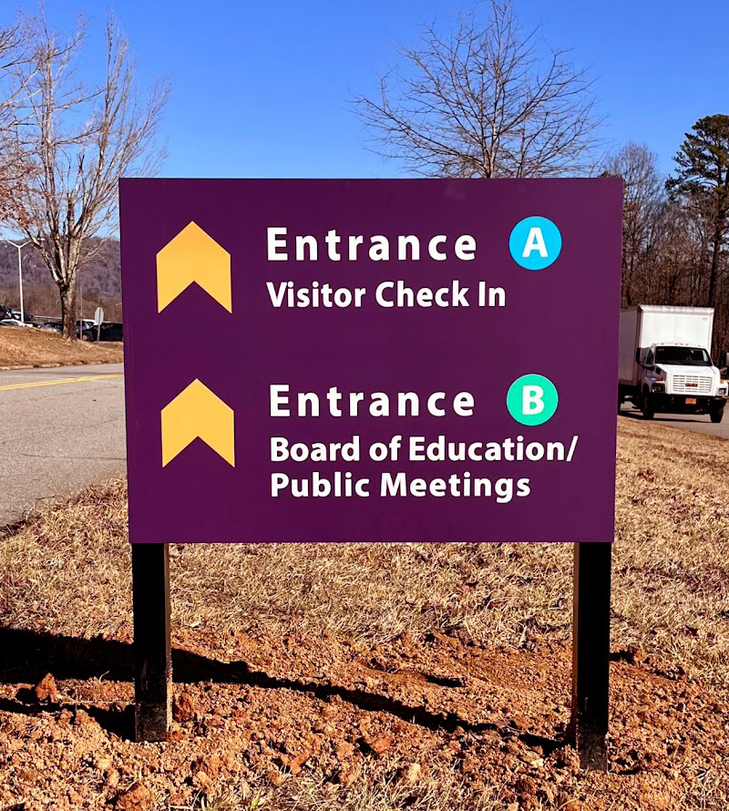 Wayfinding, Installed