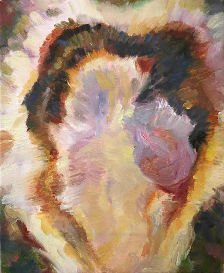 Cabiria 2, 2022. Oil on canvas. 30 x 22 cm.