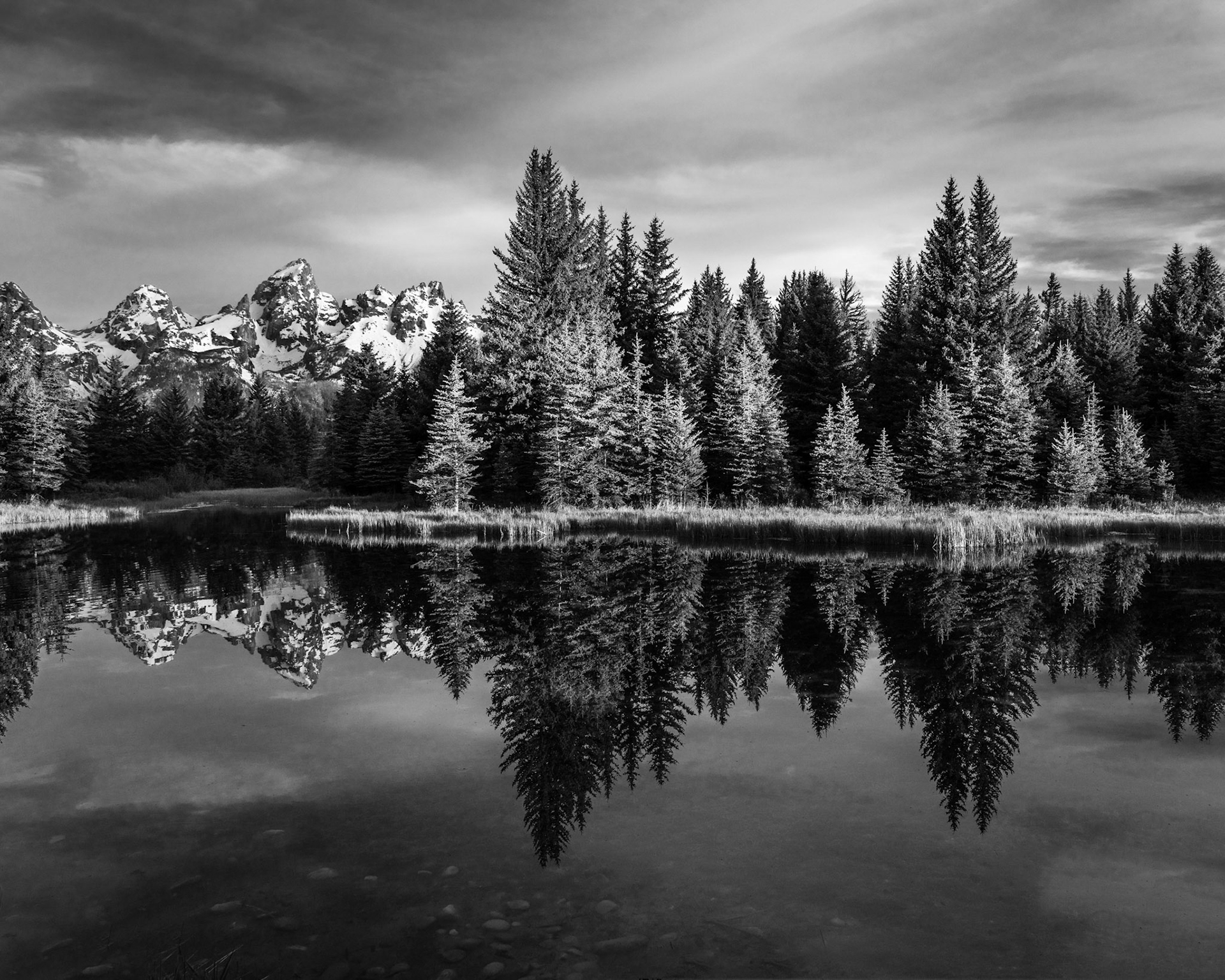 Grand Tetons Reflection, Number 2