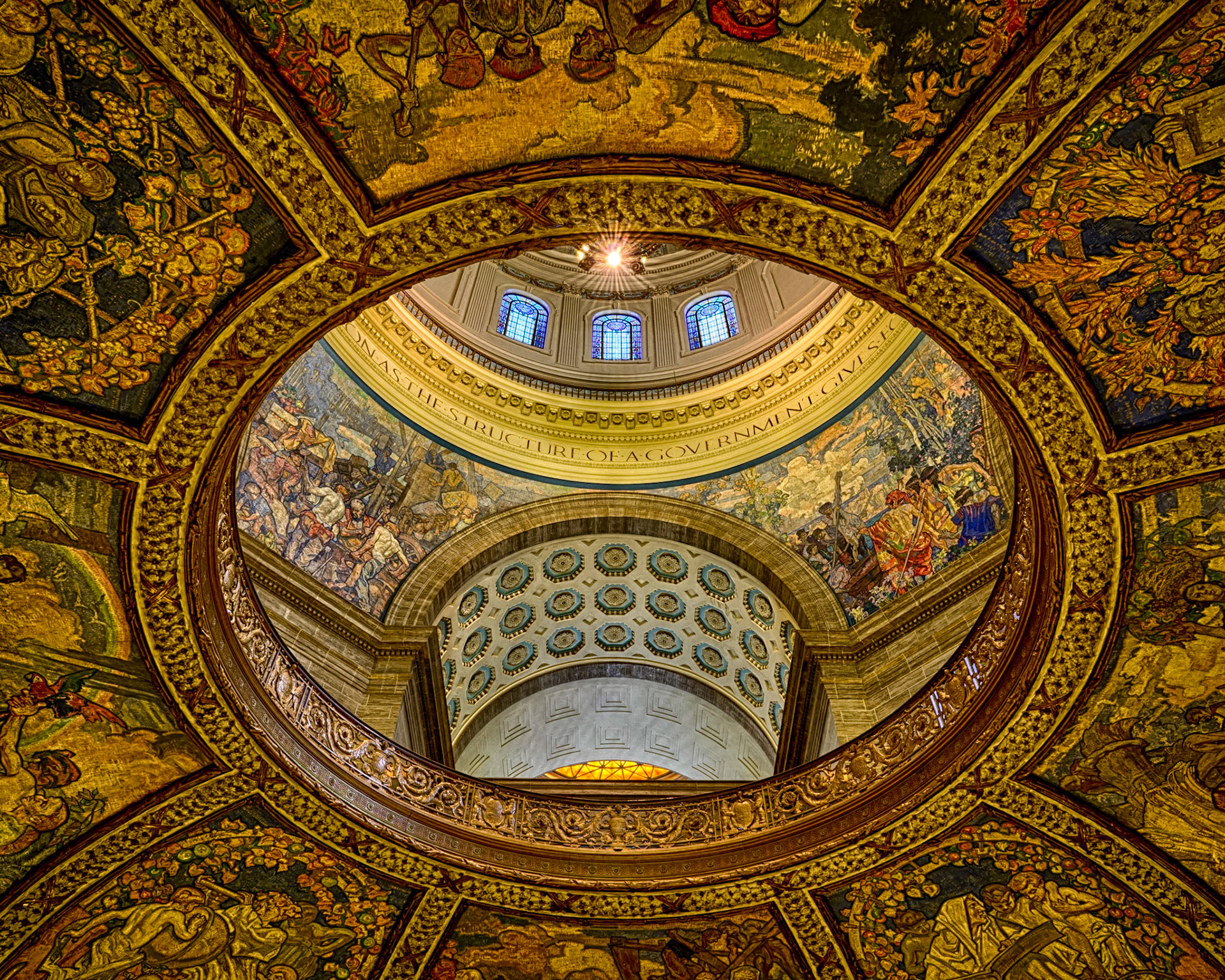 Rotunda of the Capitol of Missouri, Jefferson City, Missouri