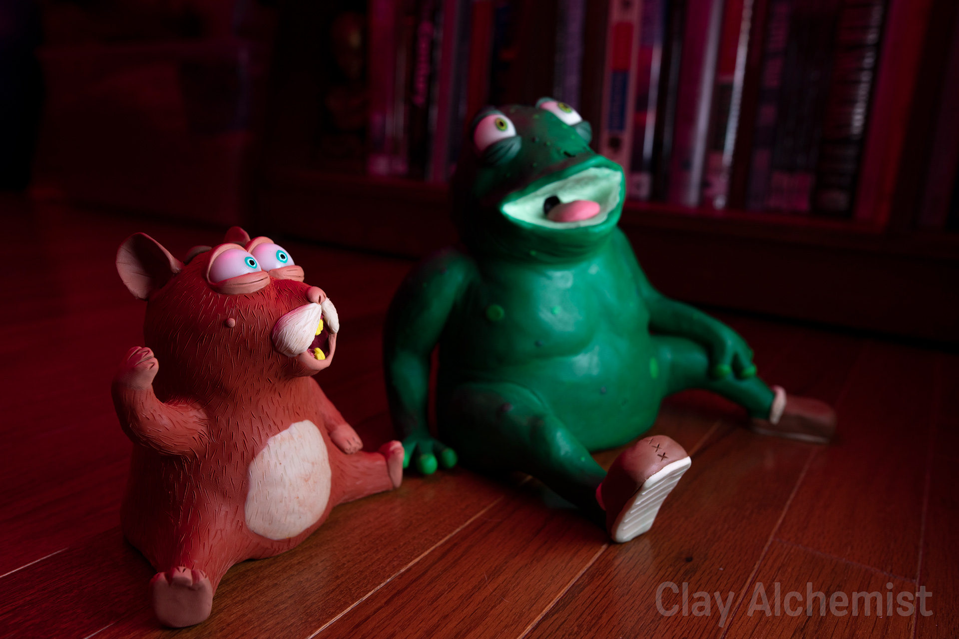Rupert and Slimm go to the movies.