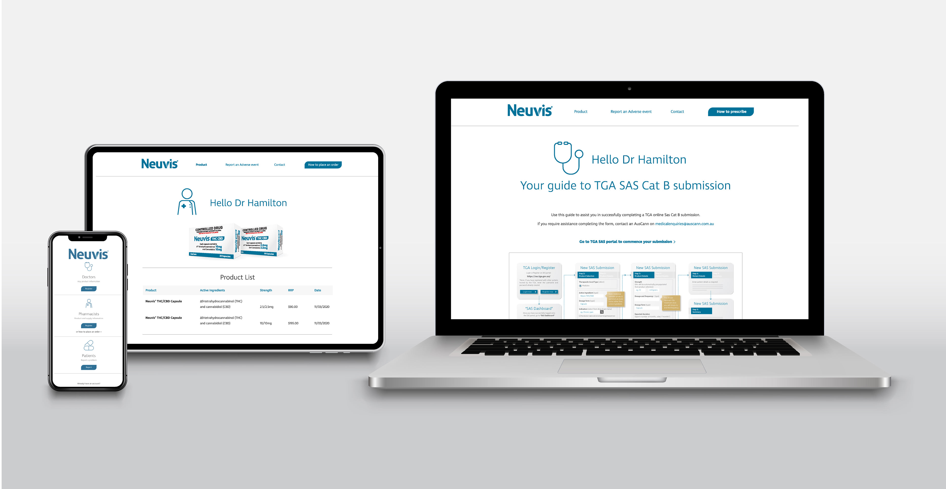 Website - Doctors and Pharmacists Portals