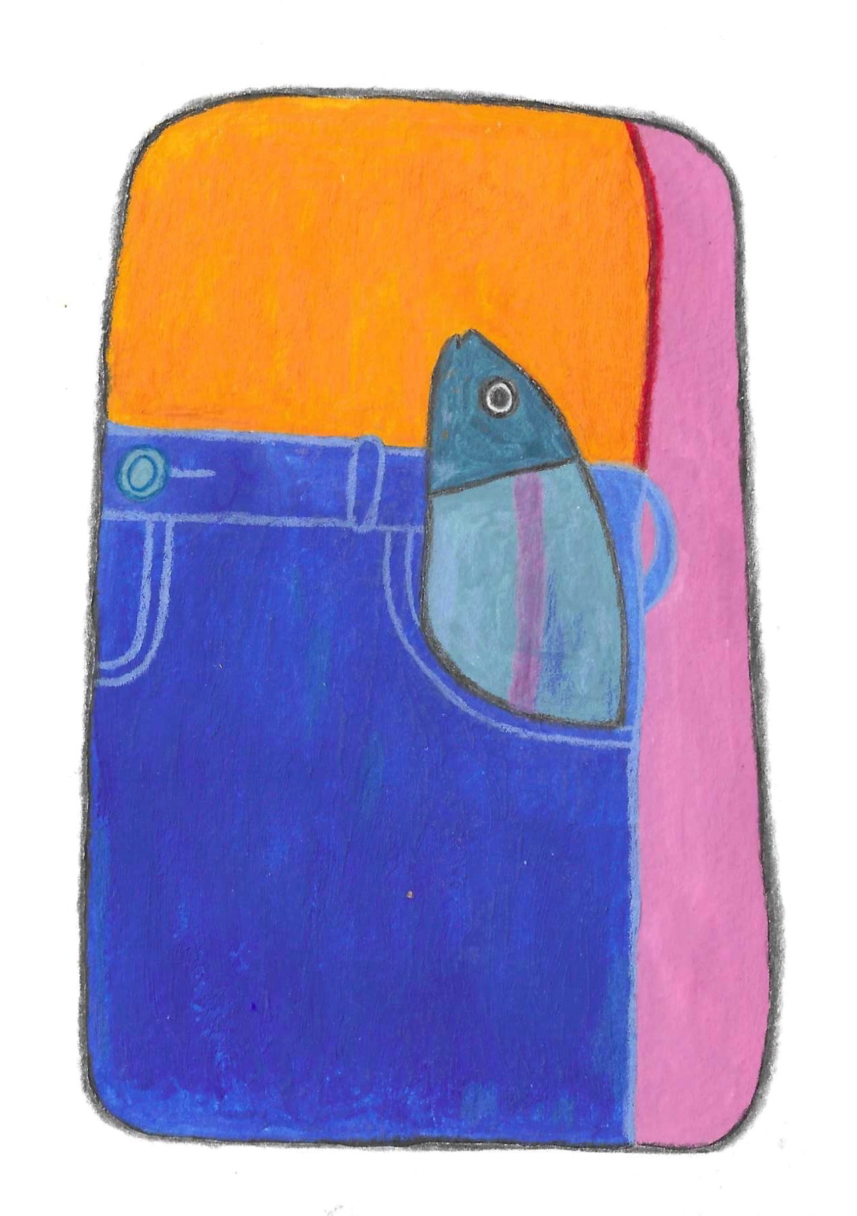 Shallow Waters, featured in Surface Gallery International Postcard exhibition 2022
