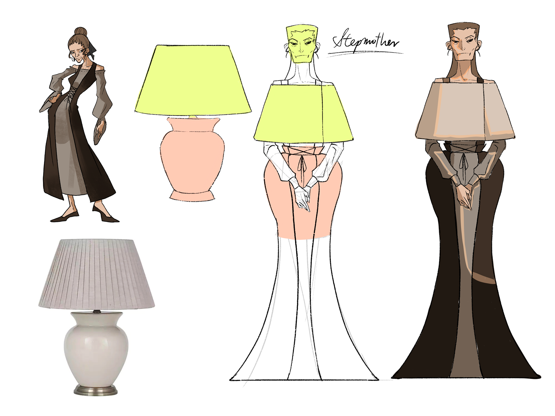 Initial Character Design - Mother