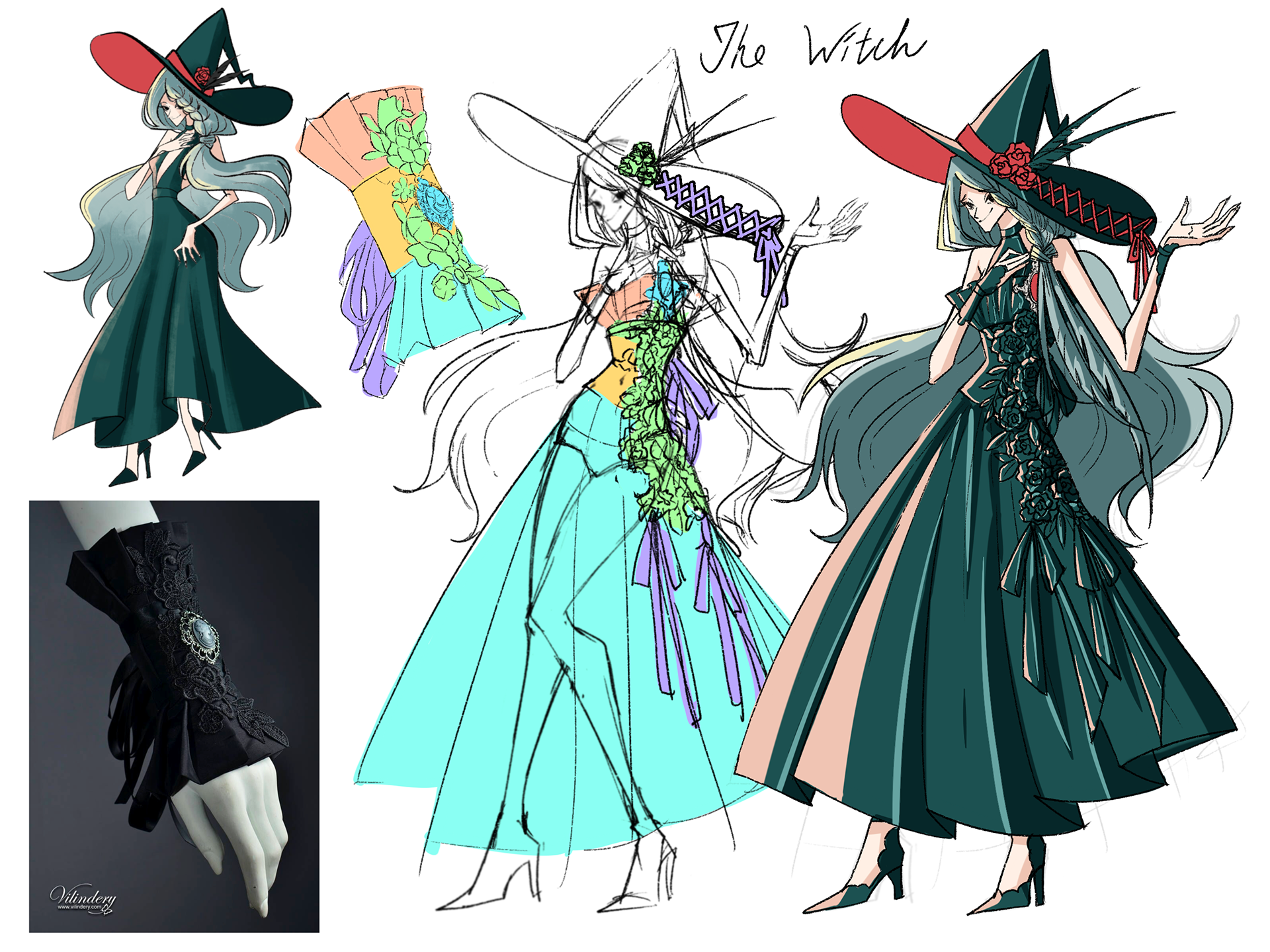 Initial Character Design - Witch