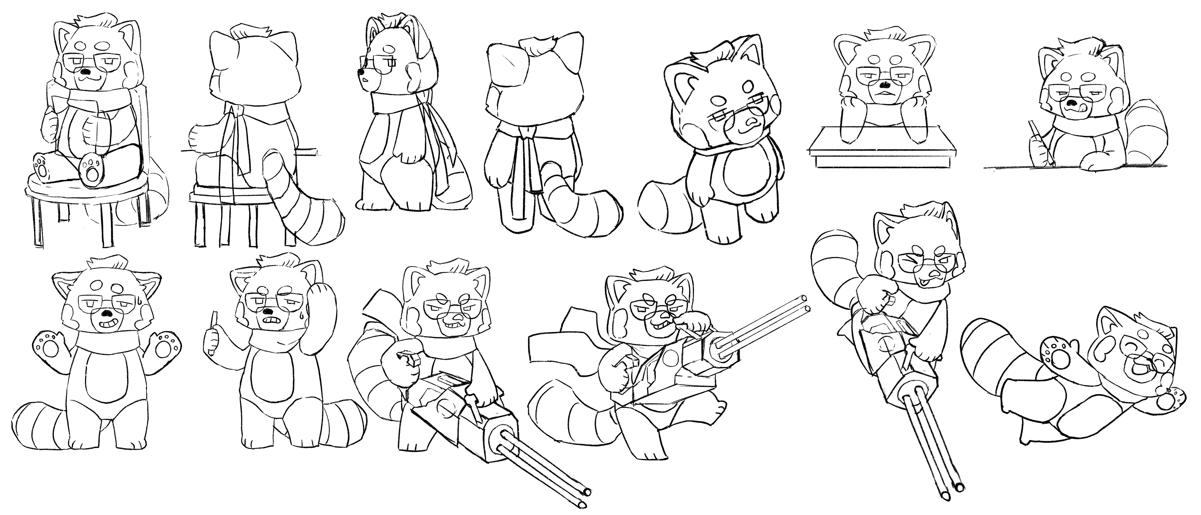 Character - Puff Pose Sheet
