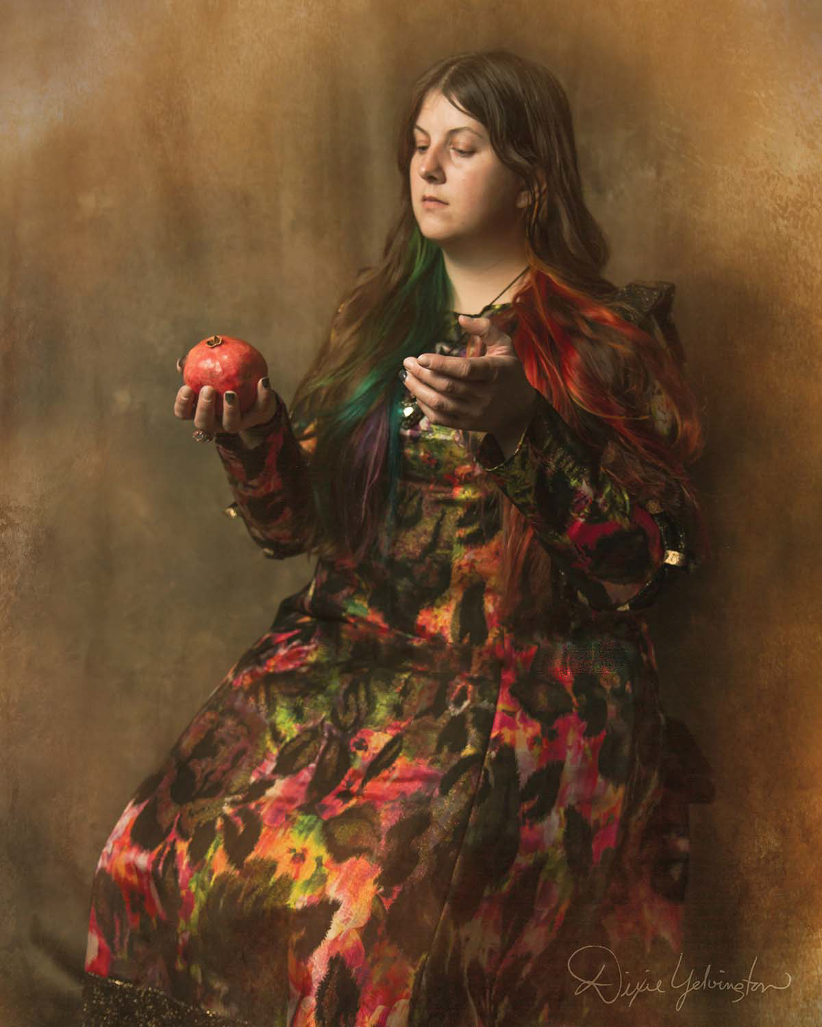 Ambyr with Pomegranate (Step into Your Magic Event)