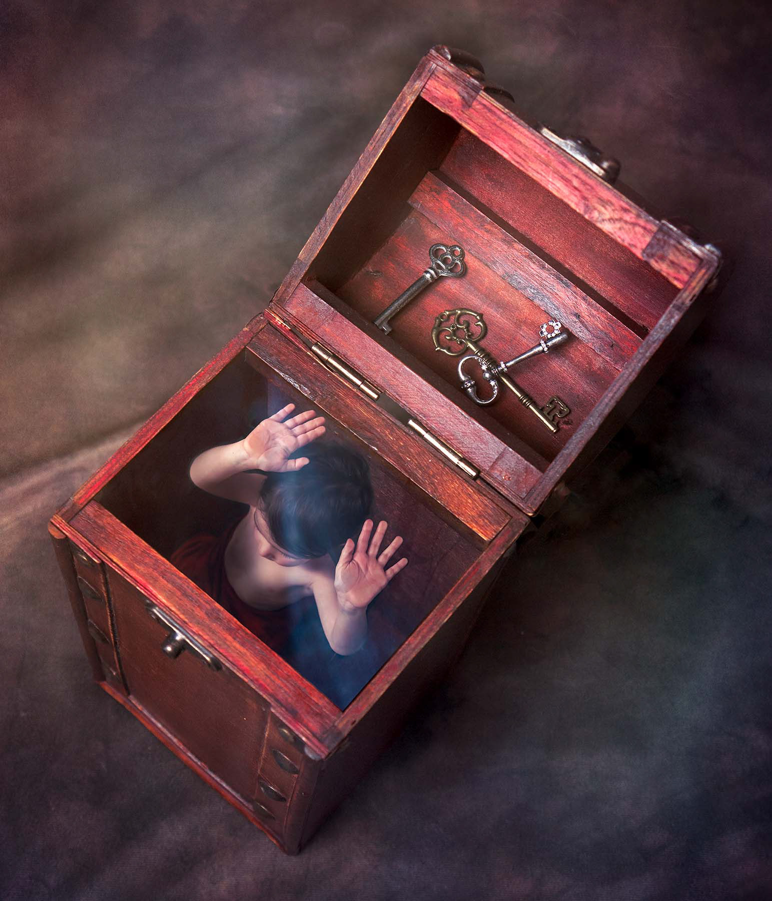 Inside - Box Triptych