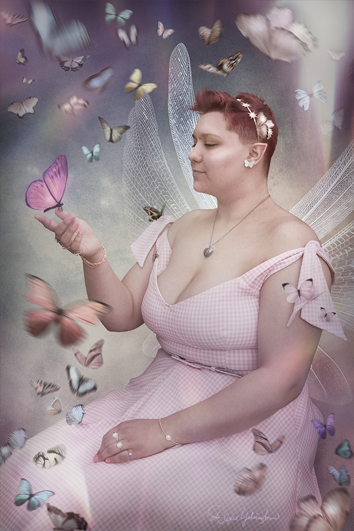 Nora, the butterfly Fae
