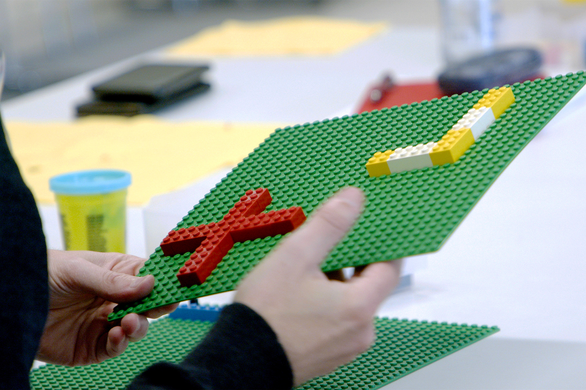 Lego as a sketching alternative