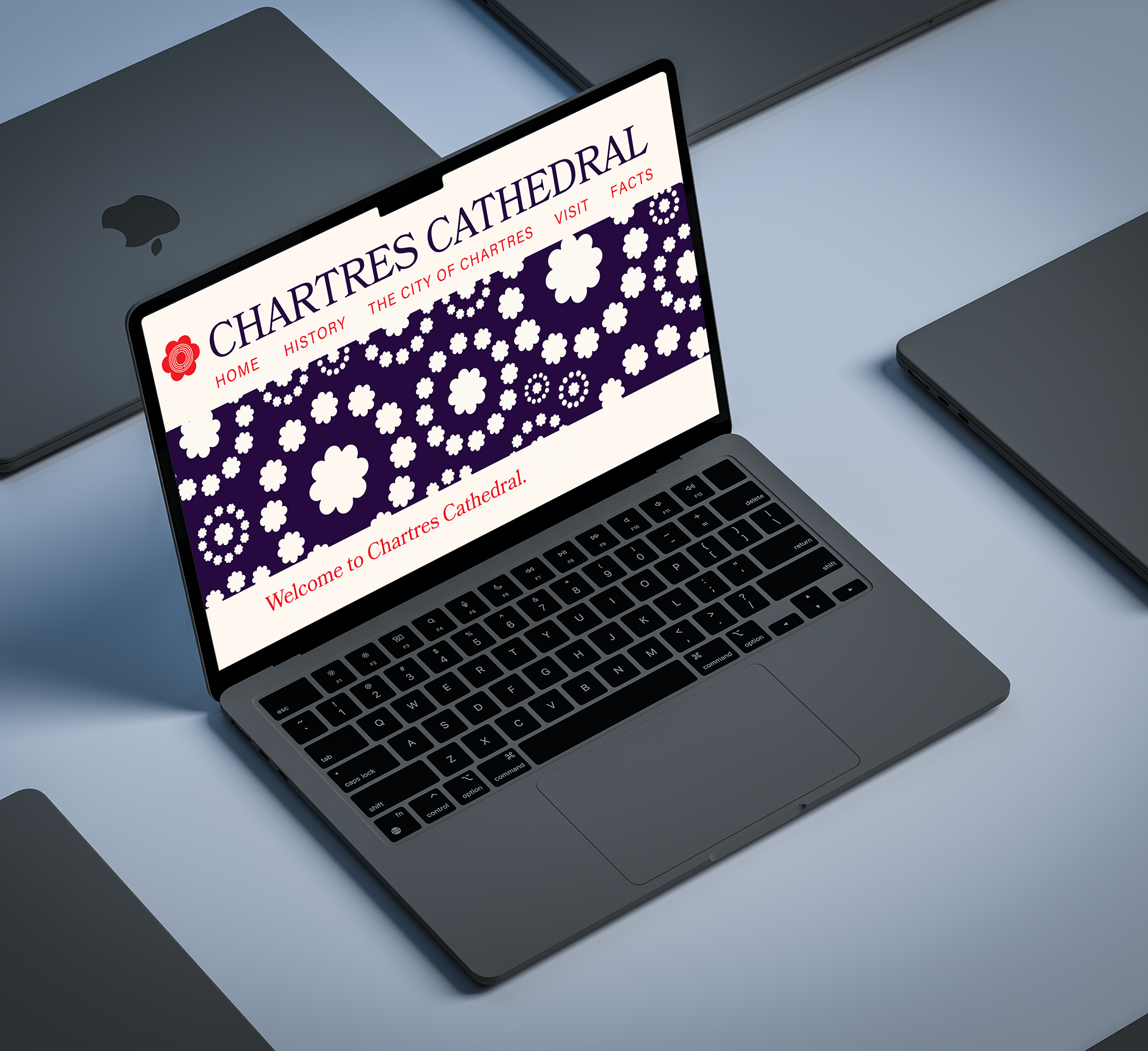 Website Landing Page Mockup