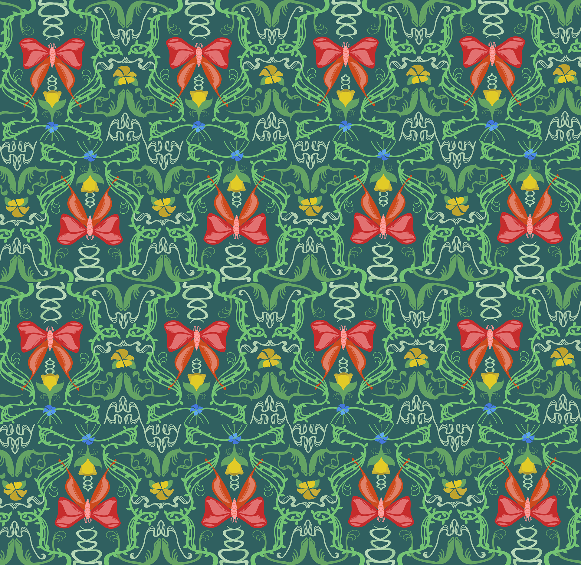Final Pattern with Original Color Palette