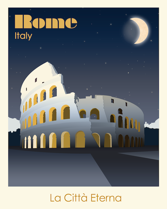 Final Rome Poster Design