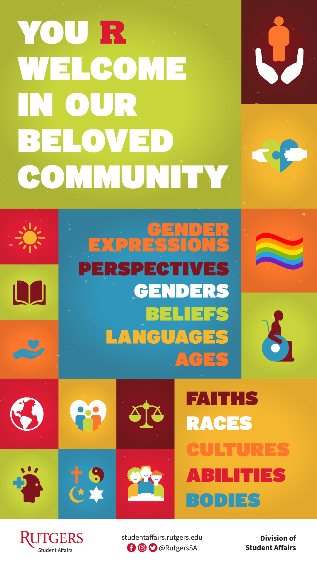 Print Layout for Diversity Campaign