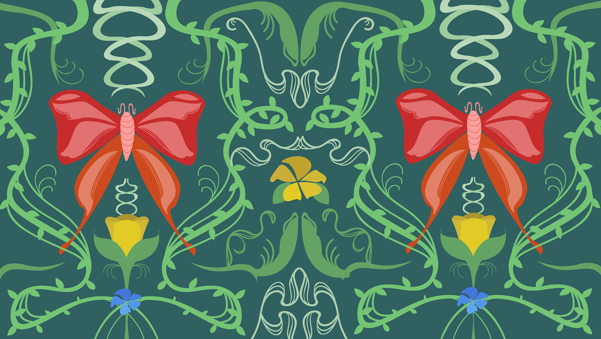 Reflected Module with Original Color Palette