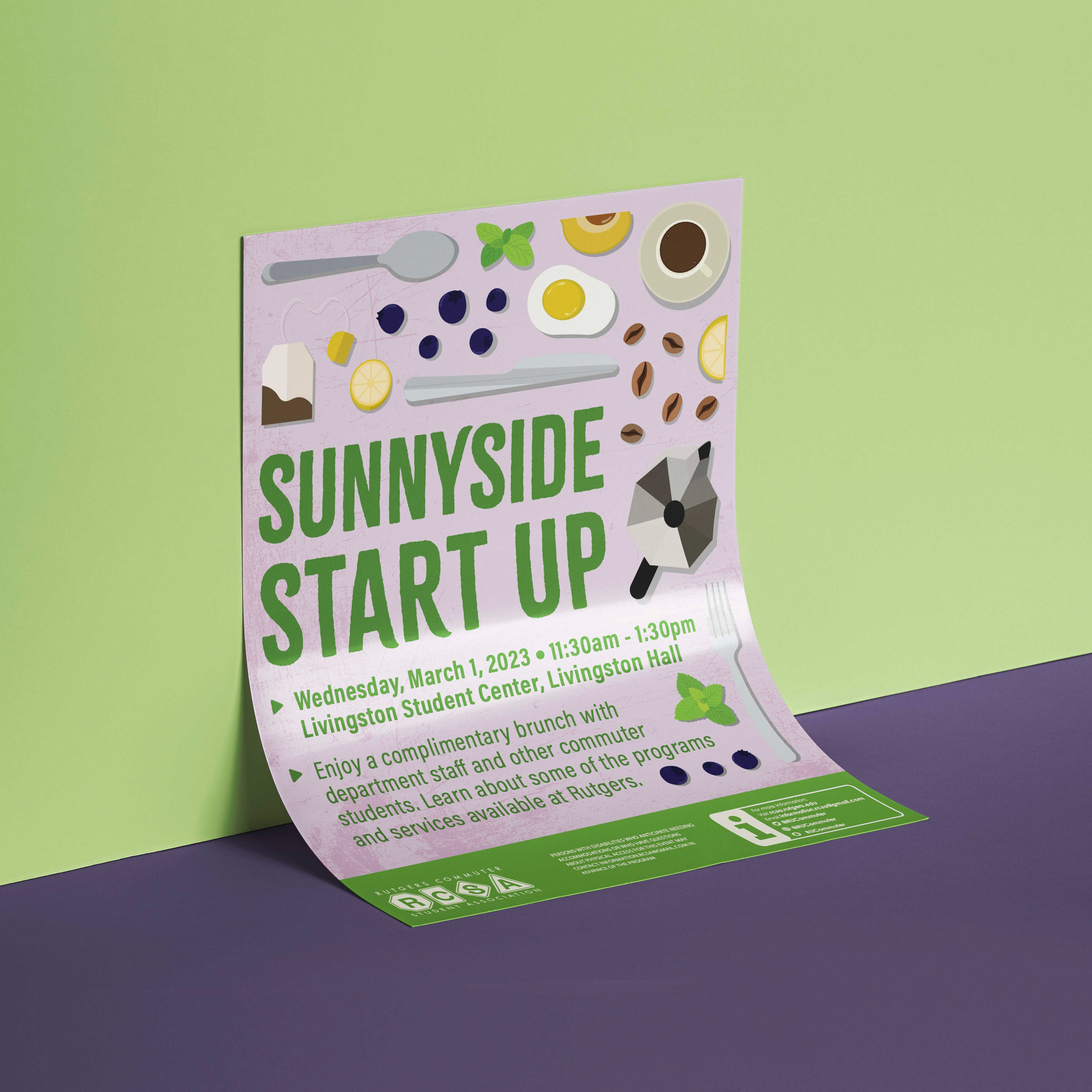 March Flyer Mockup