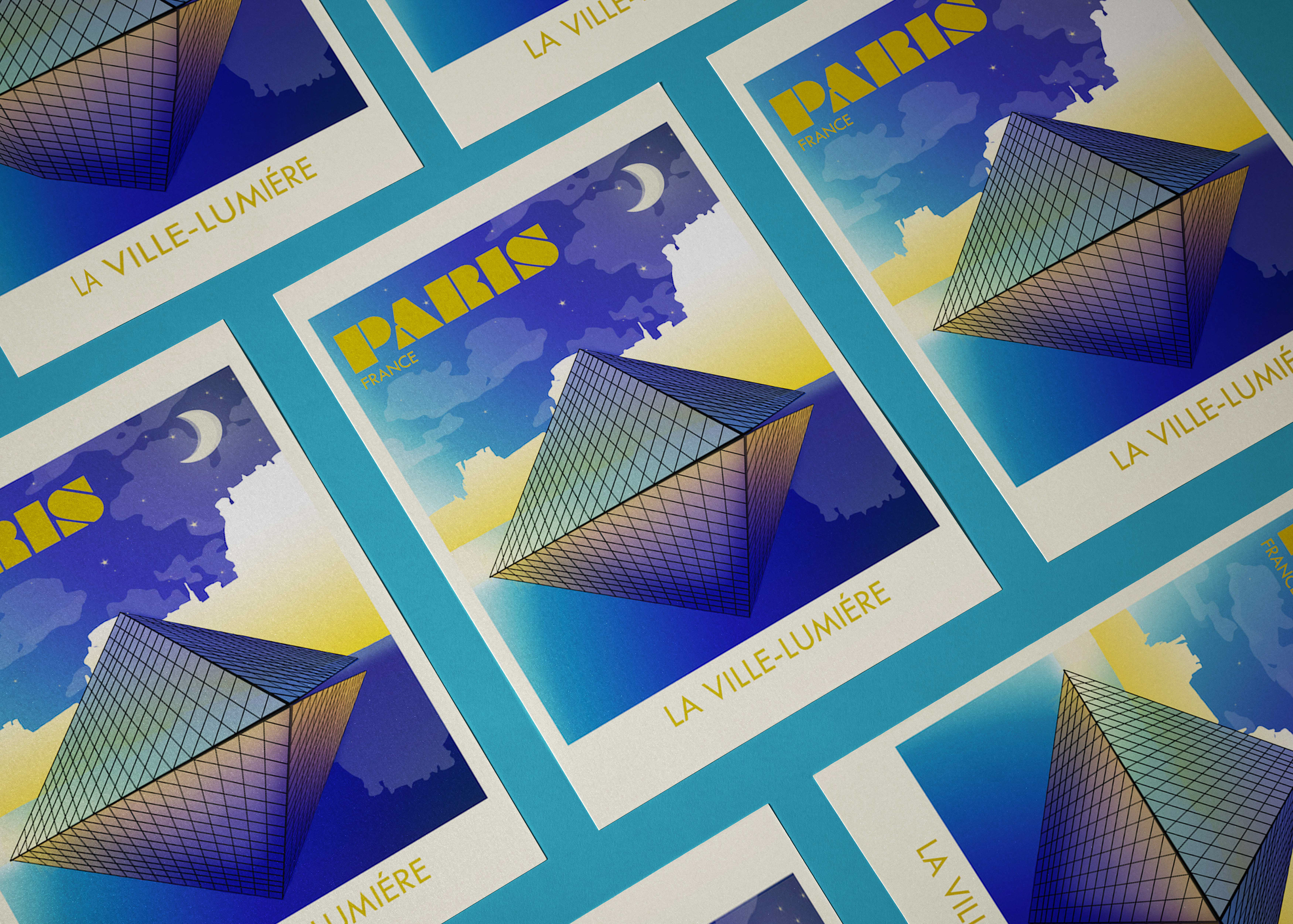 Paris Poster Mockup