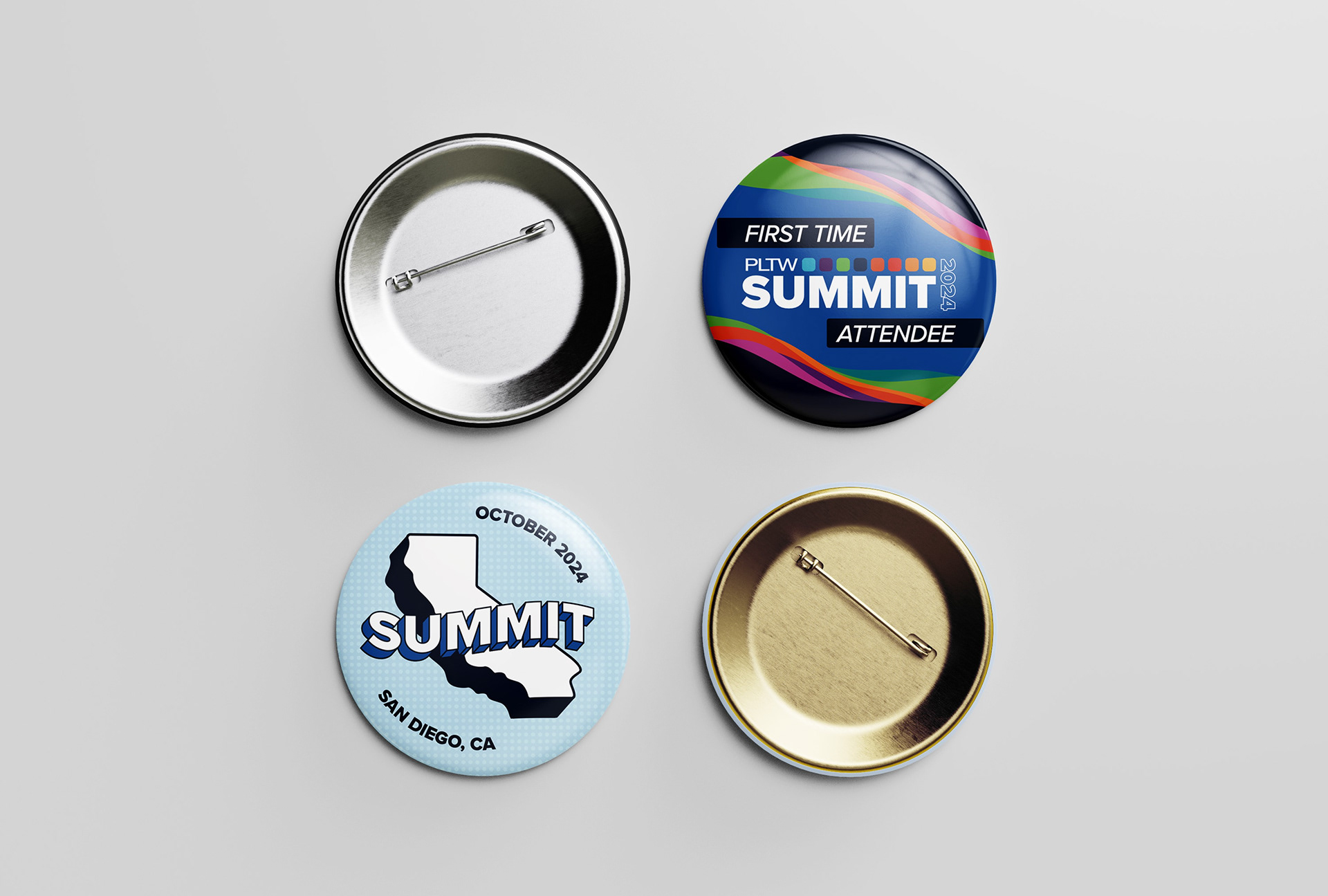 Collectible buttons