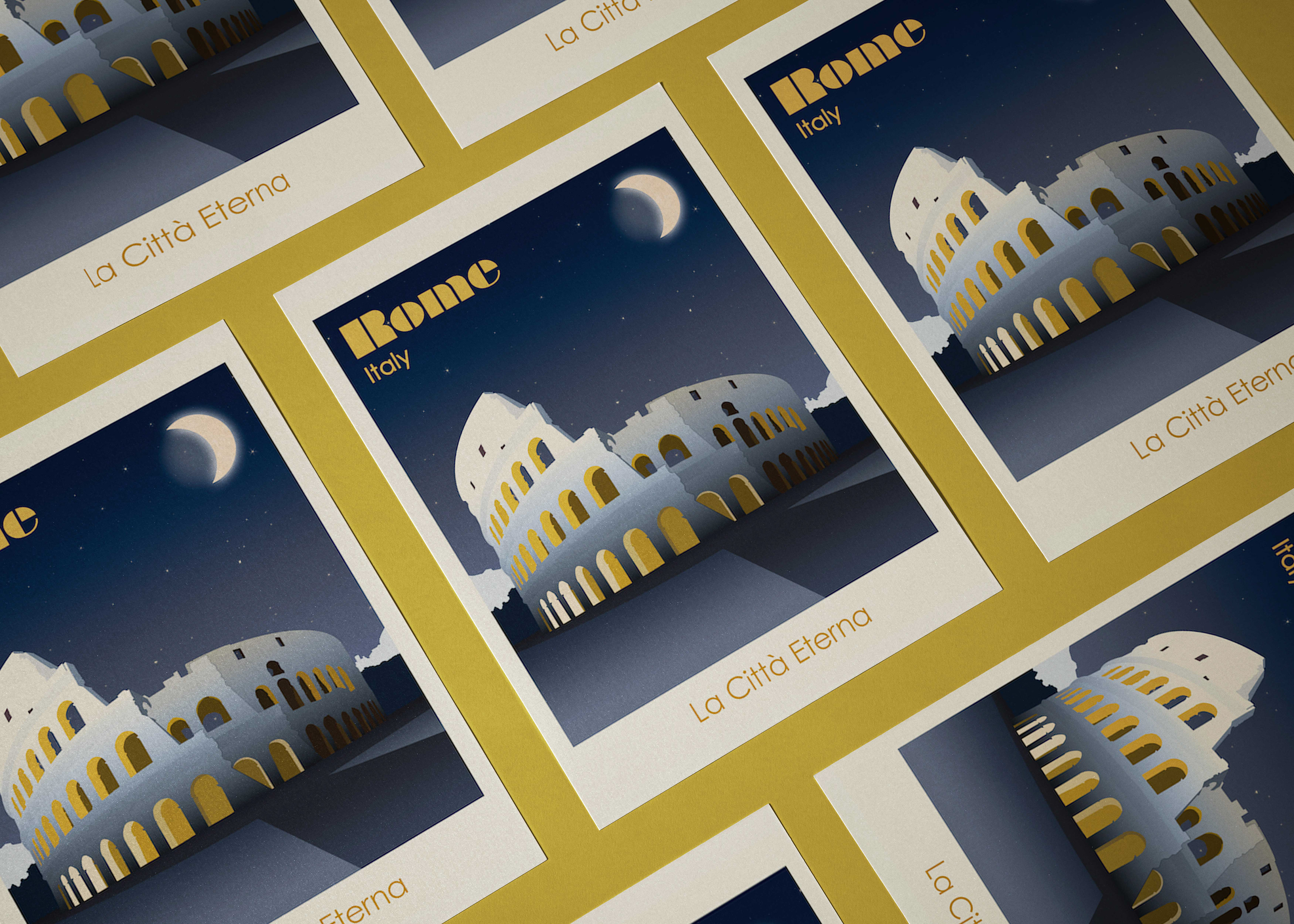 Rome Poster Mockup