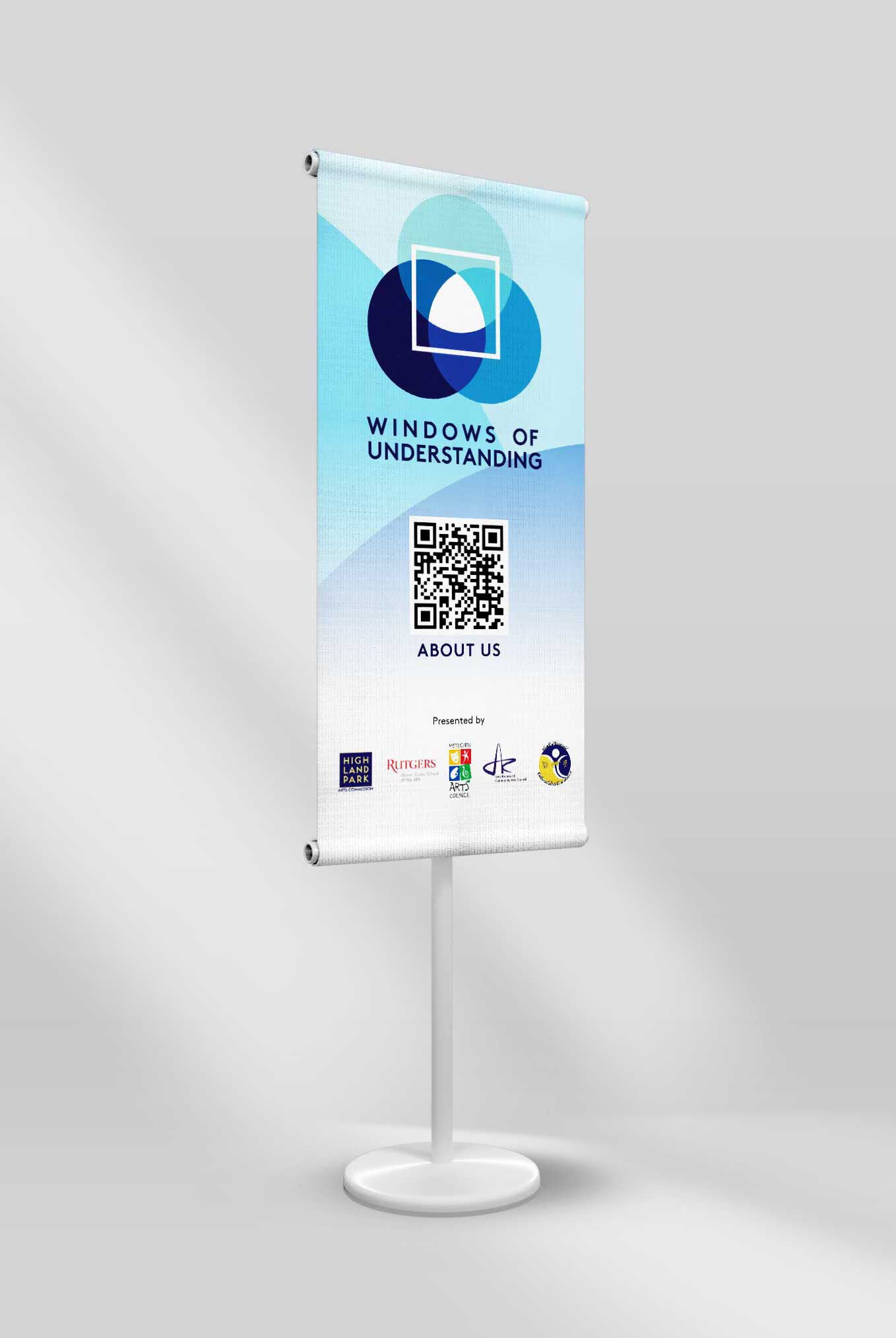 Standing Banner Design Mockup