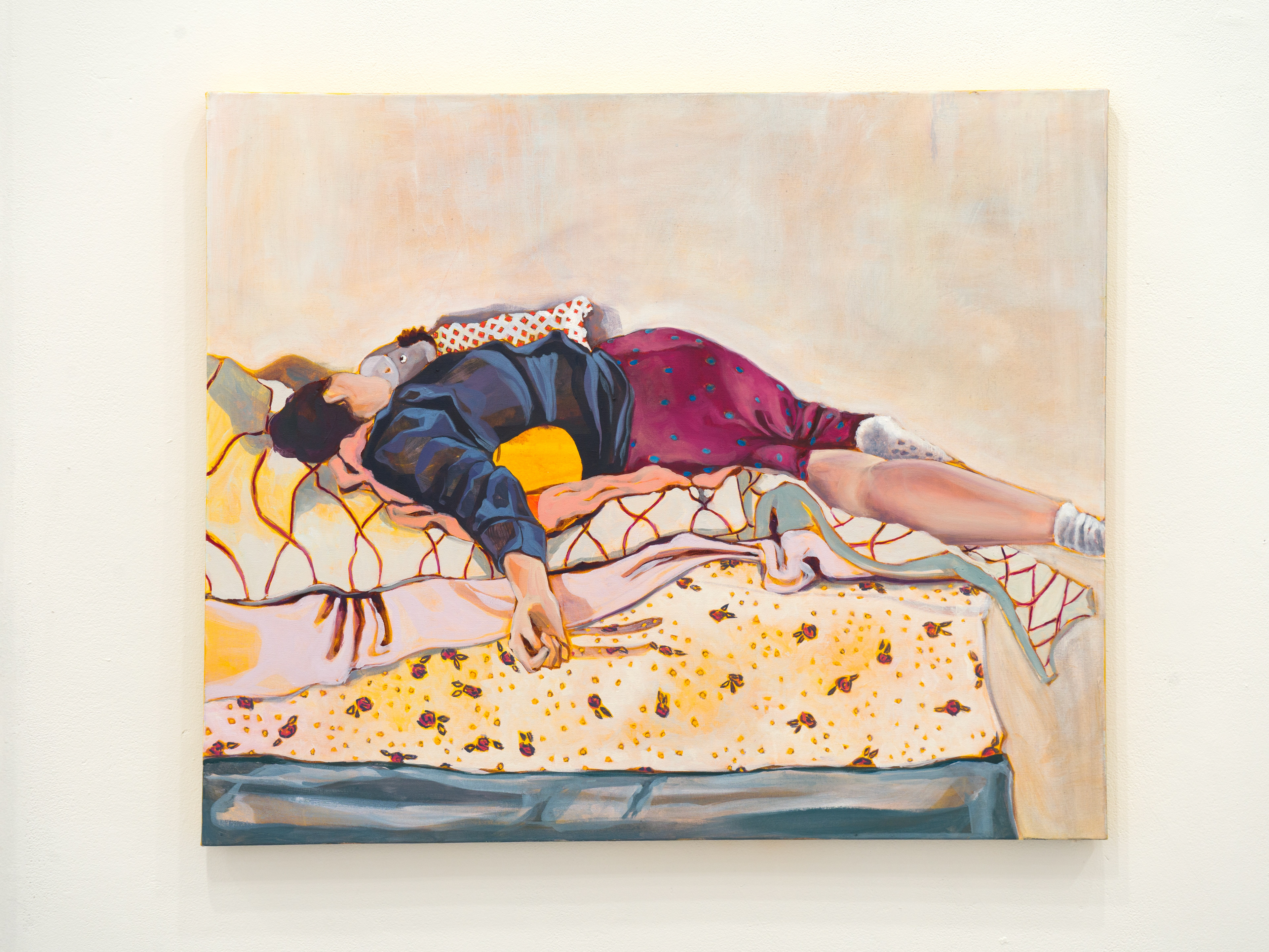 Untitled Sleeper (Yellow), 2023.