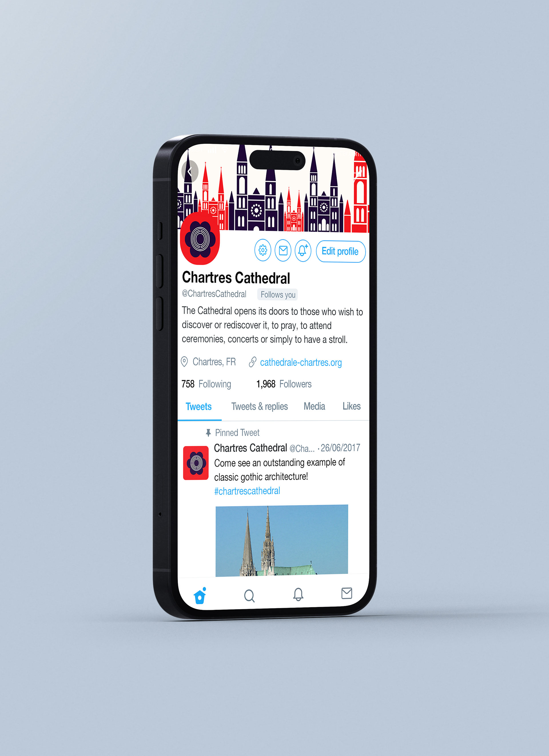 Mobile Twitter Mockup