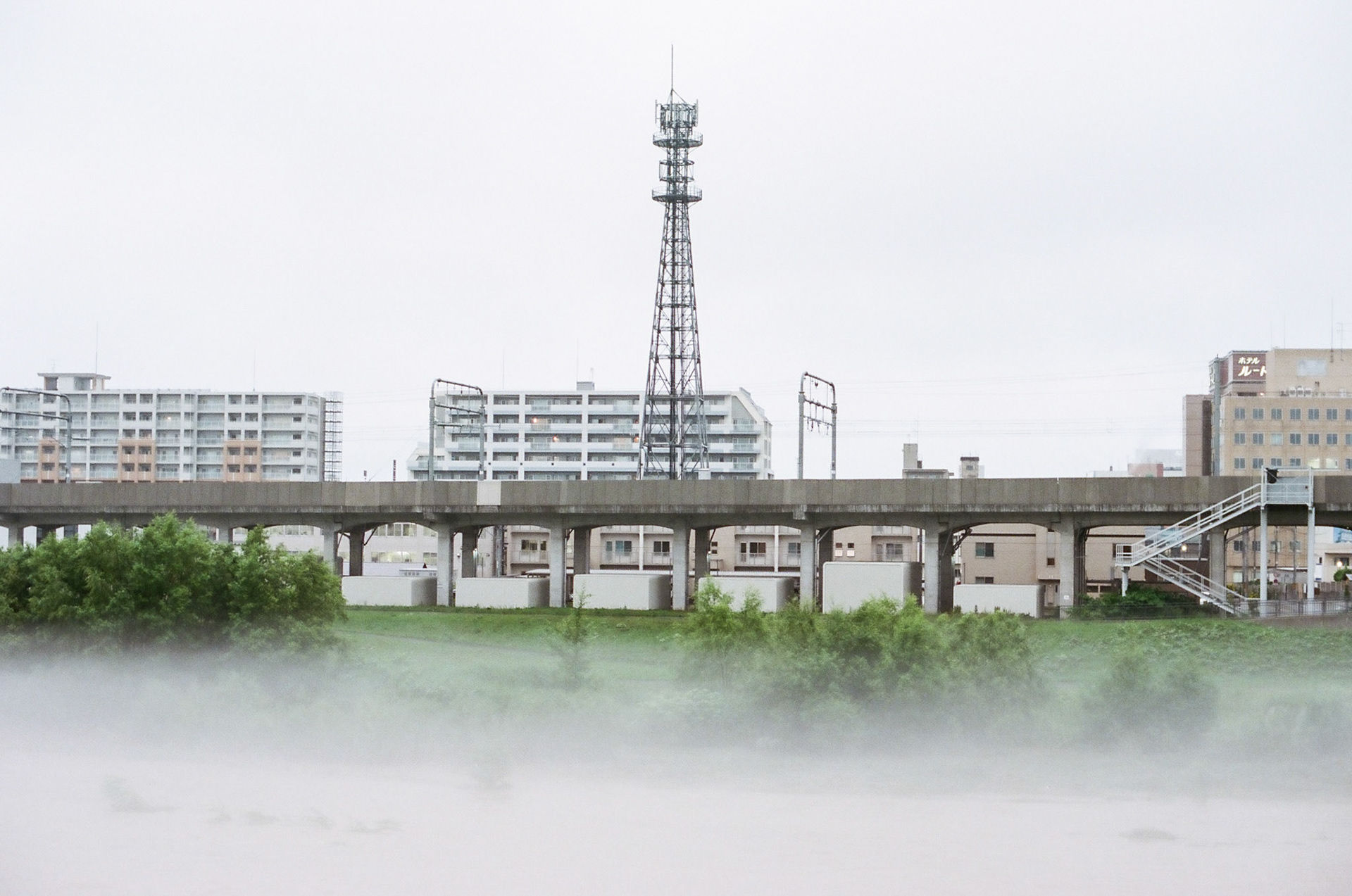 Heavy Rain at Asahikawa