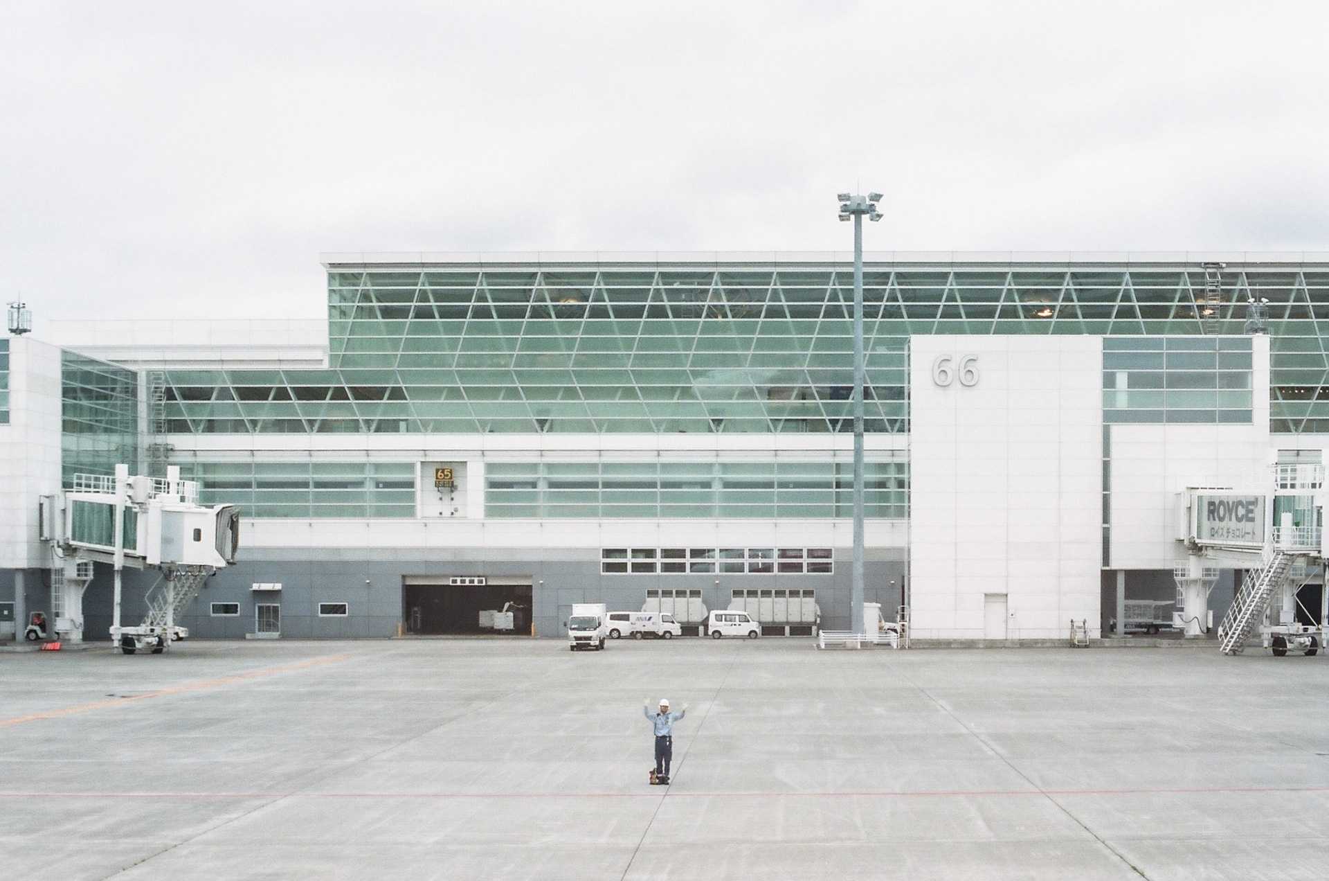Wave Goodbye at Airport