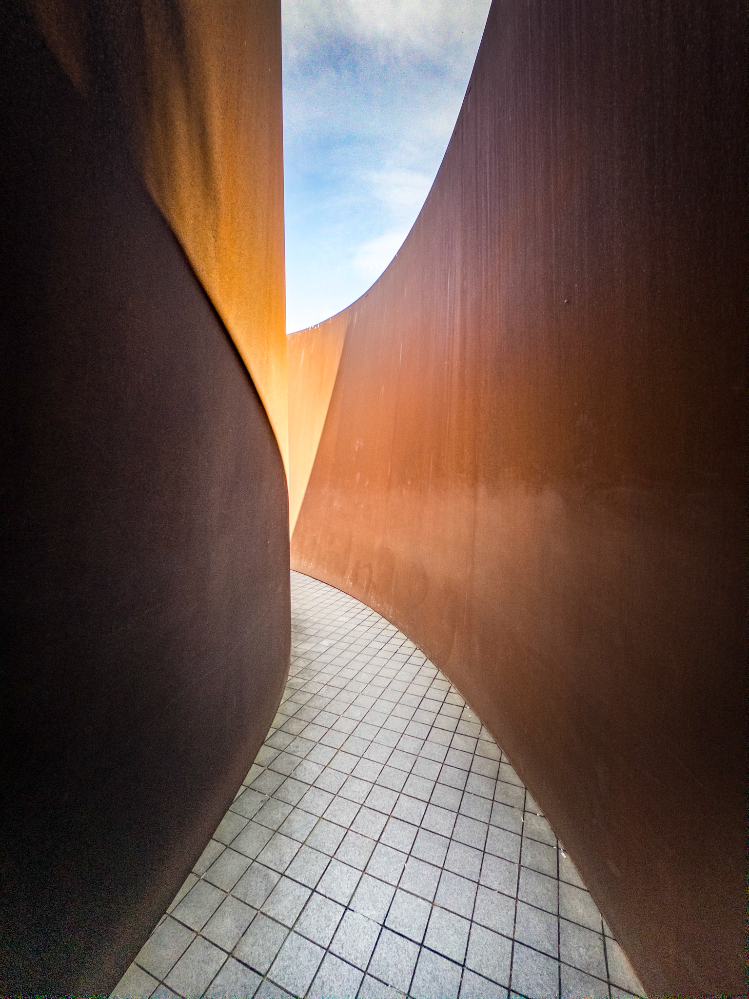 Richard Serra's Sylvester at Glenstone - Potomac, Maryland 2023