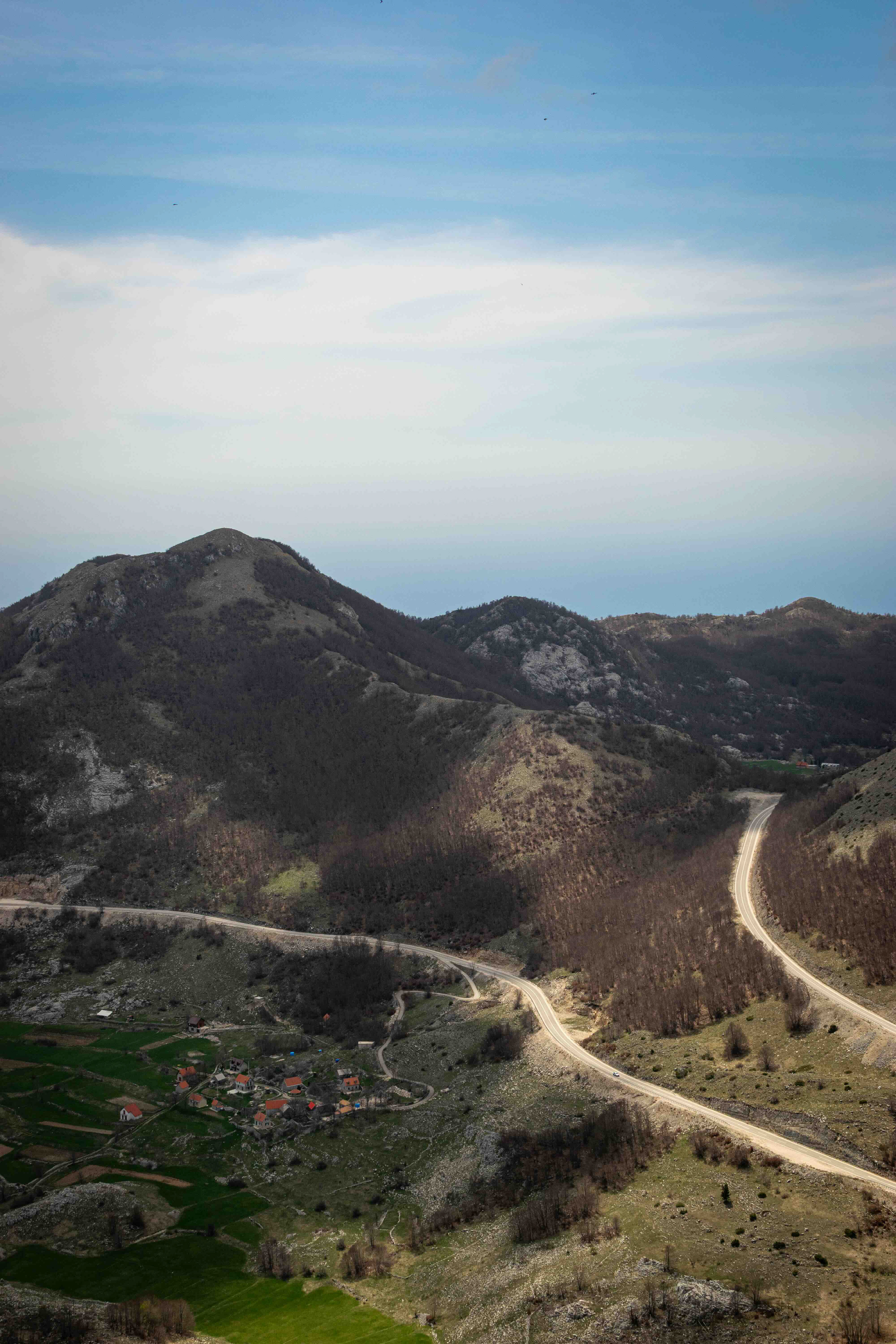 View from the Mausoleum of Njegoš
