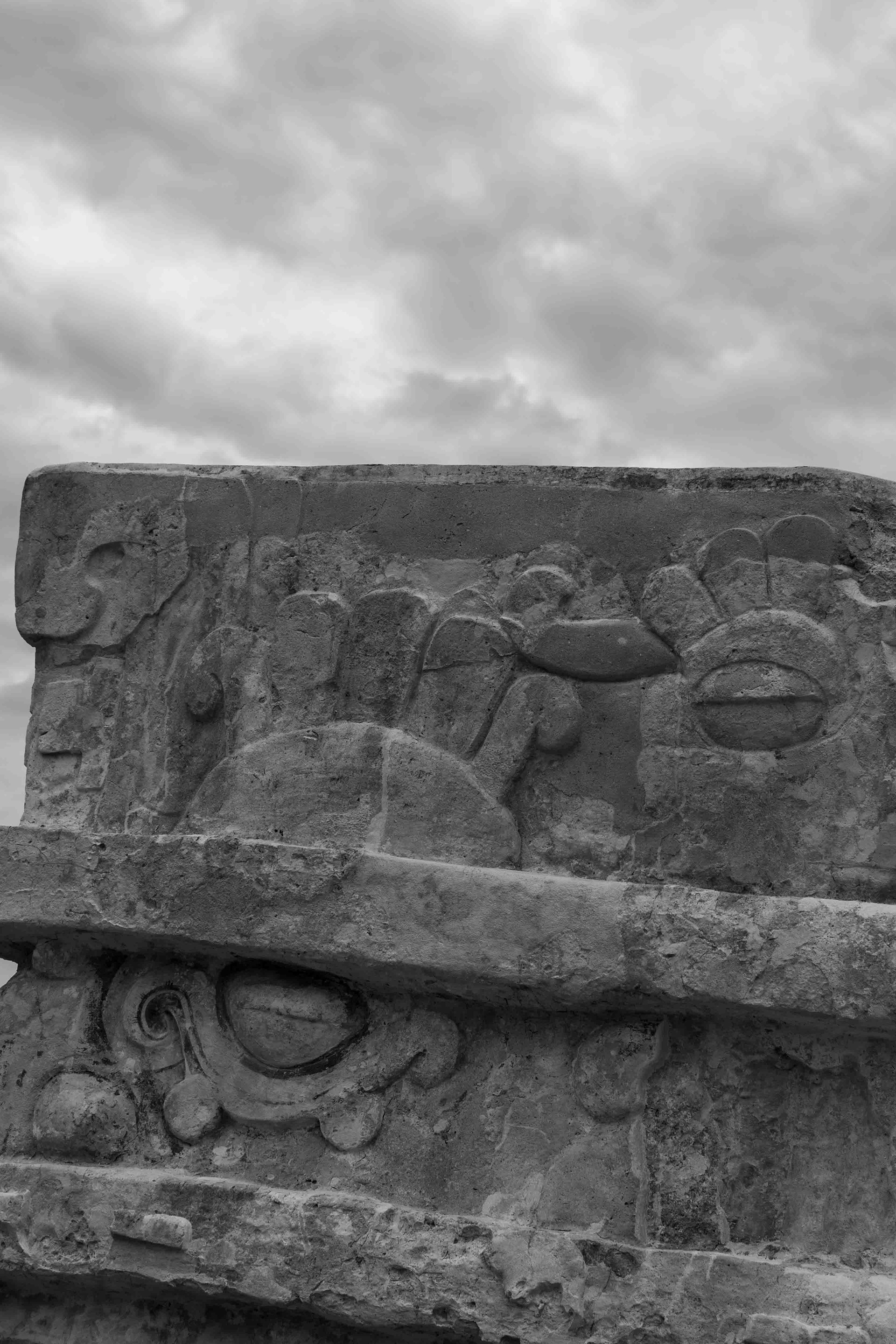 Capturing the details of El castillo, Tulum