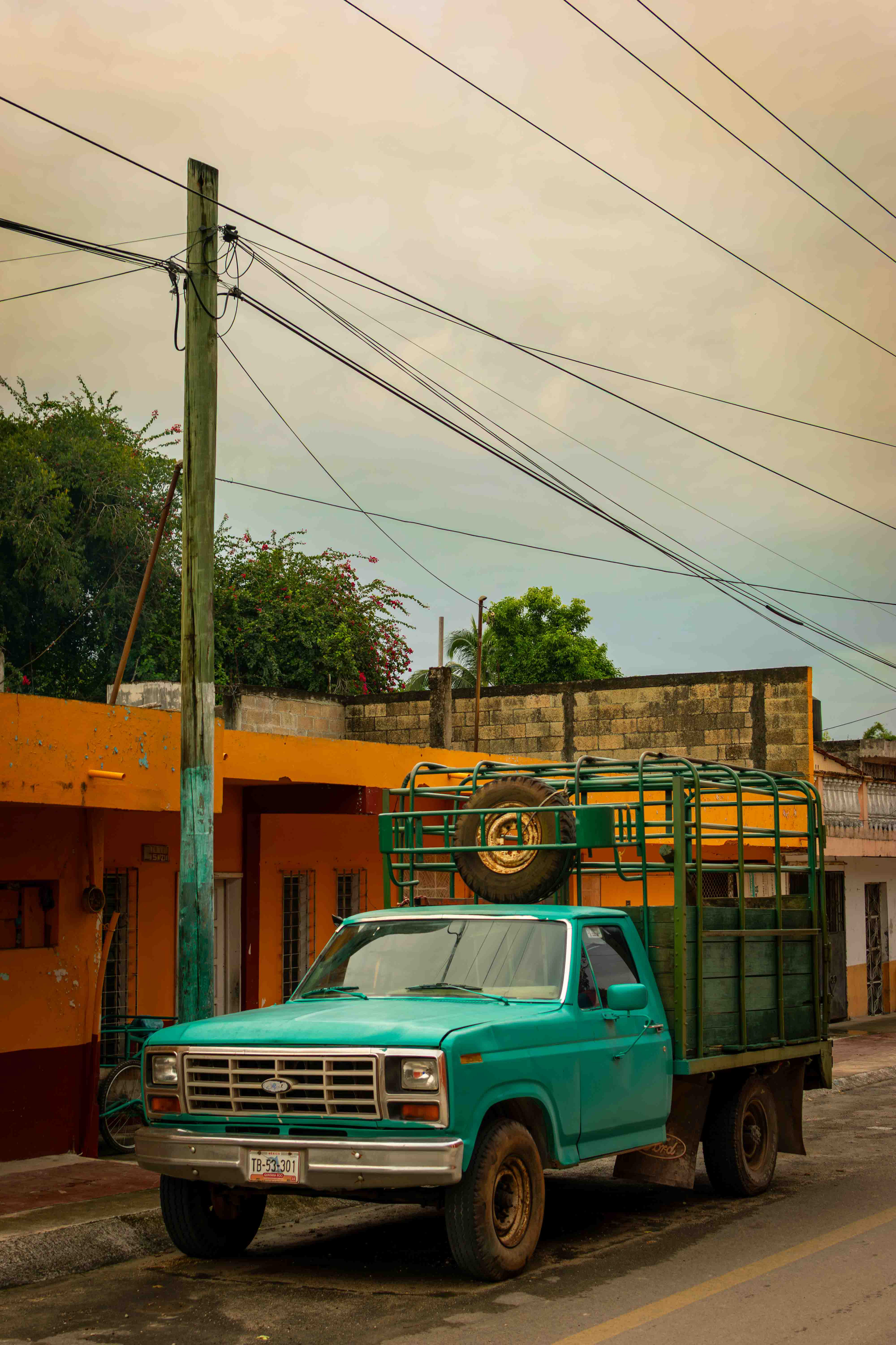 Colour pop before the rainfall