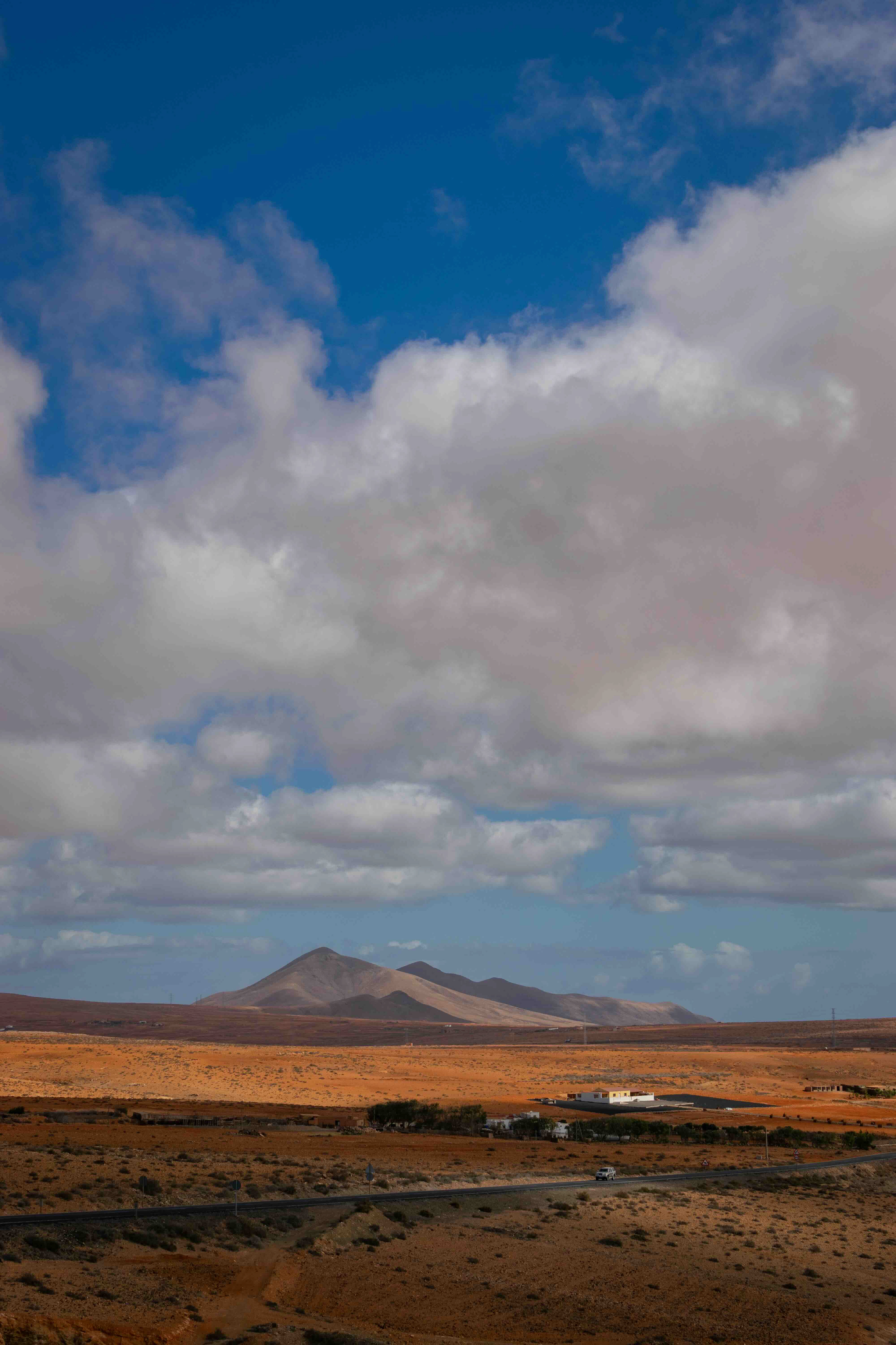 Out in the desert of Fuerteventura