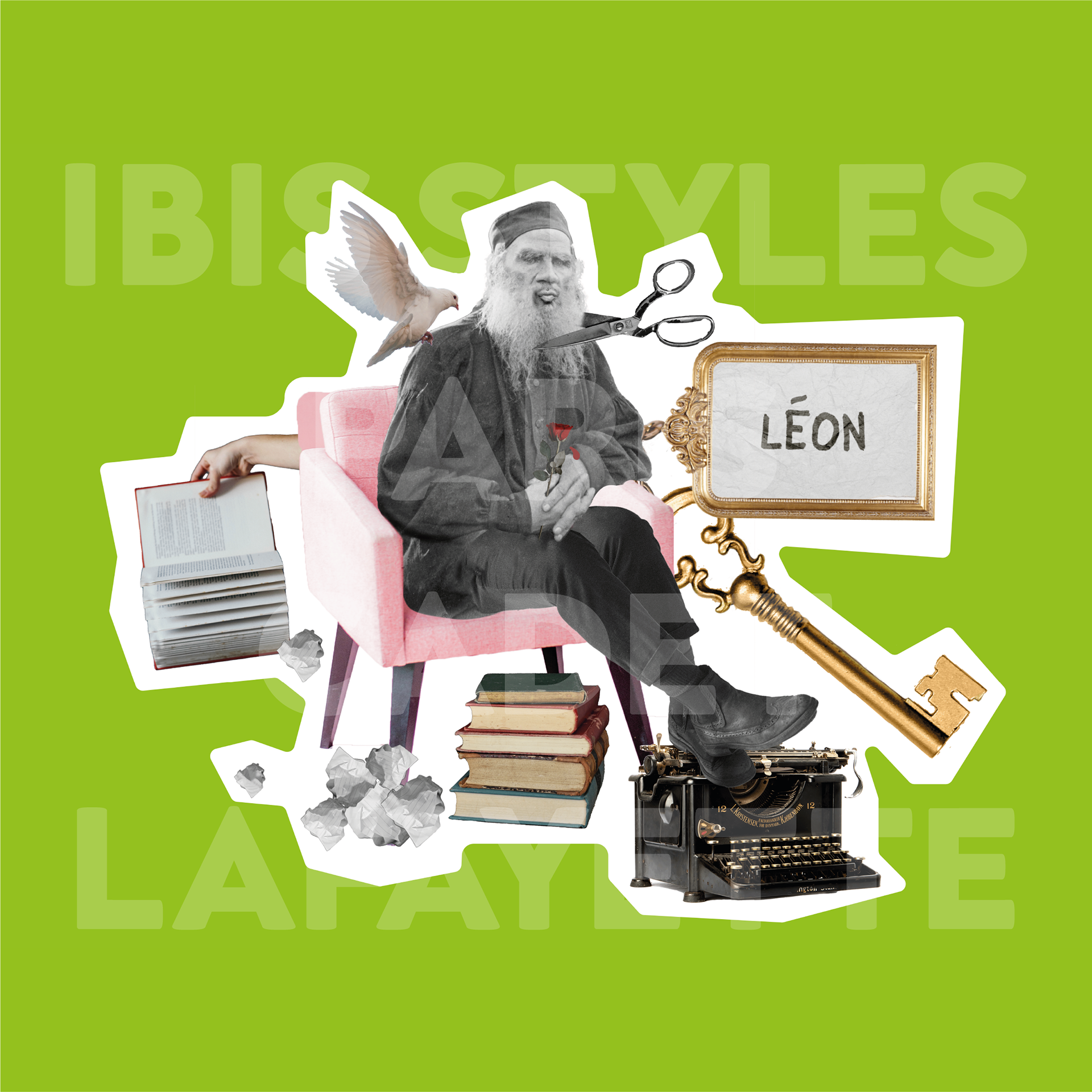 Photomontage 4 Léon Tolstoï