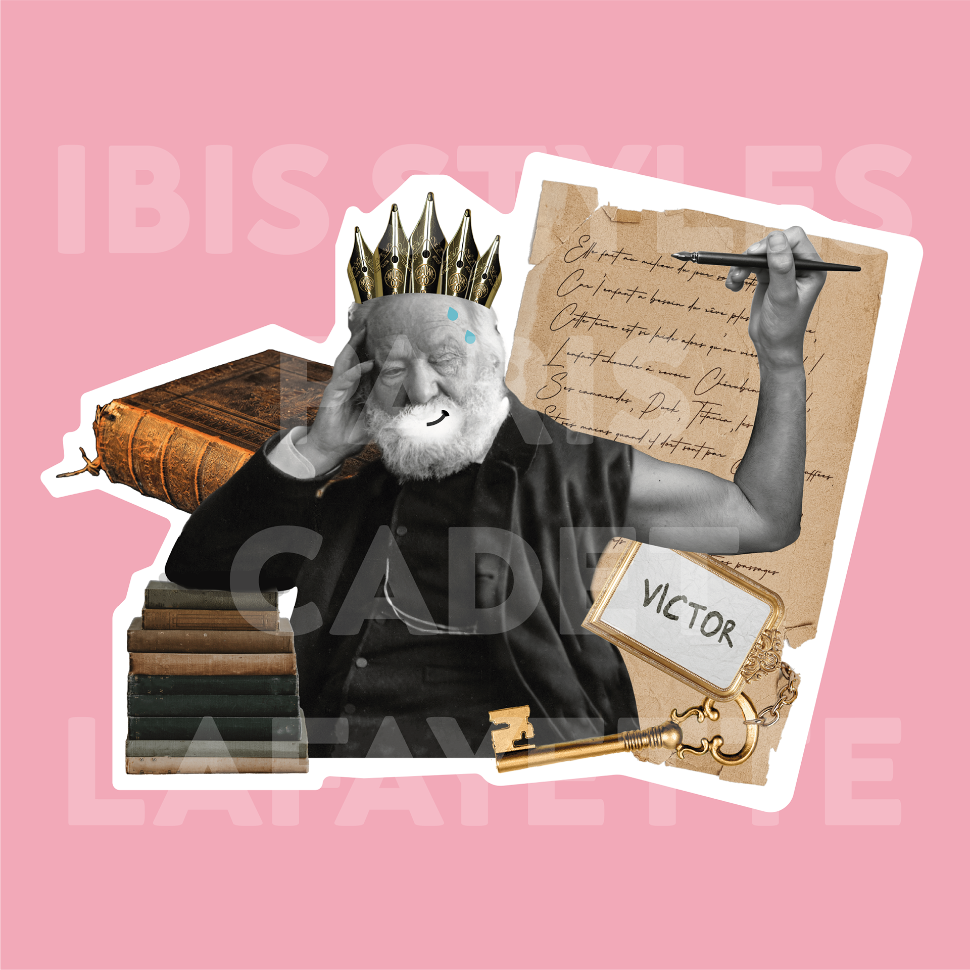 Photomontage 3 Victor Hugo