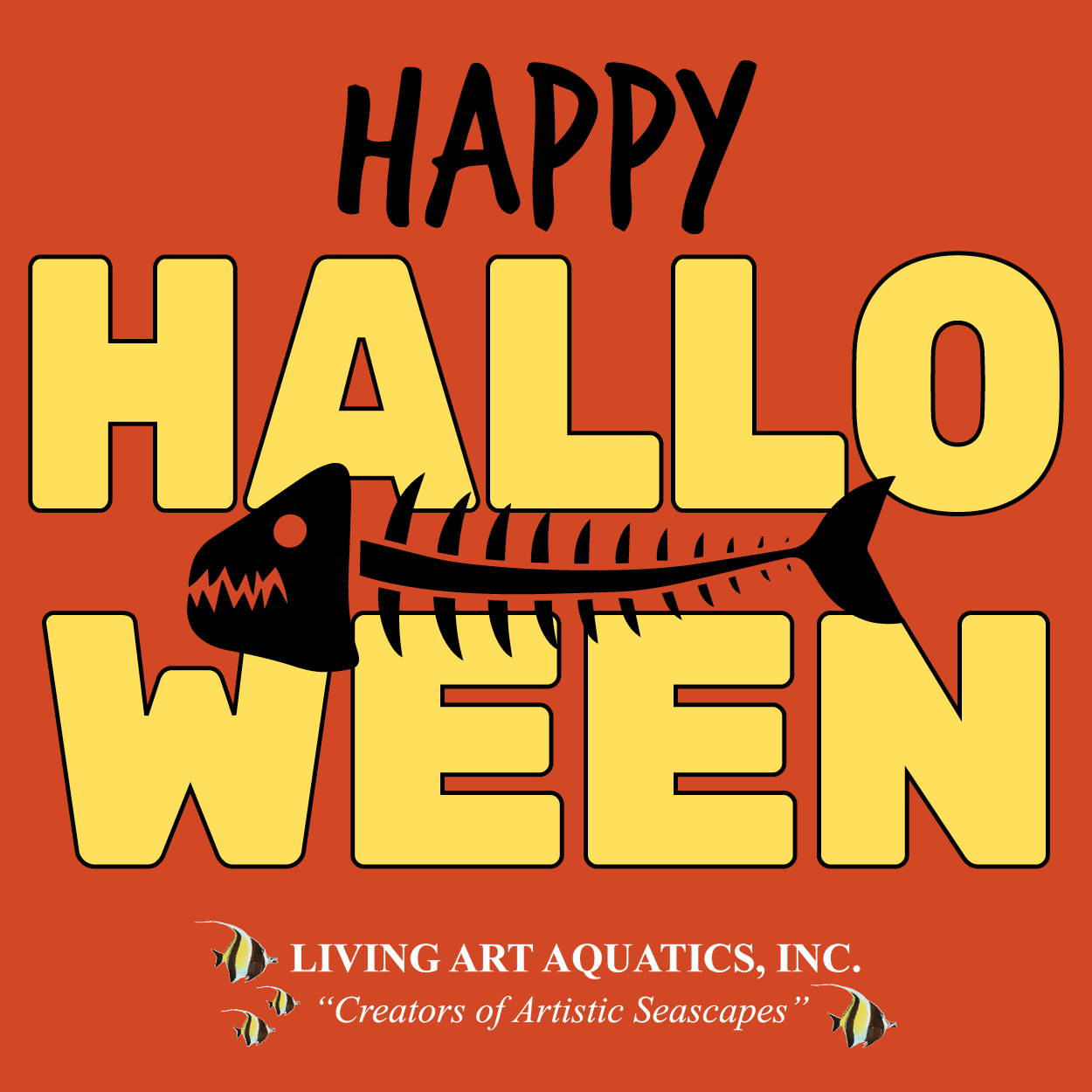 Living Art Aquatics Holiday Post