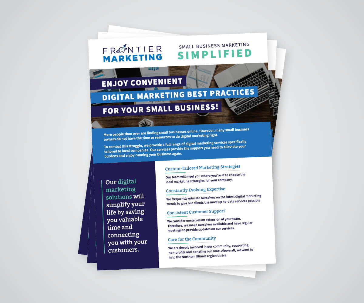 Frontier Marketing Services Flyer