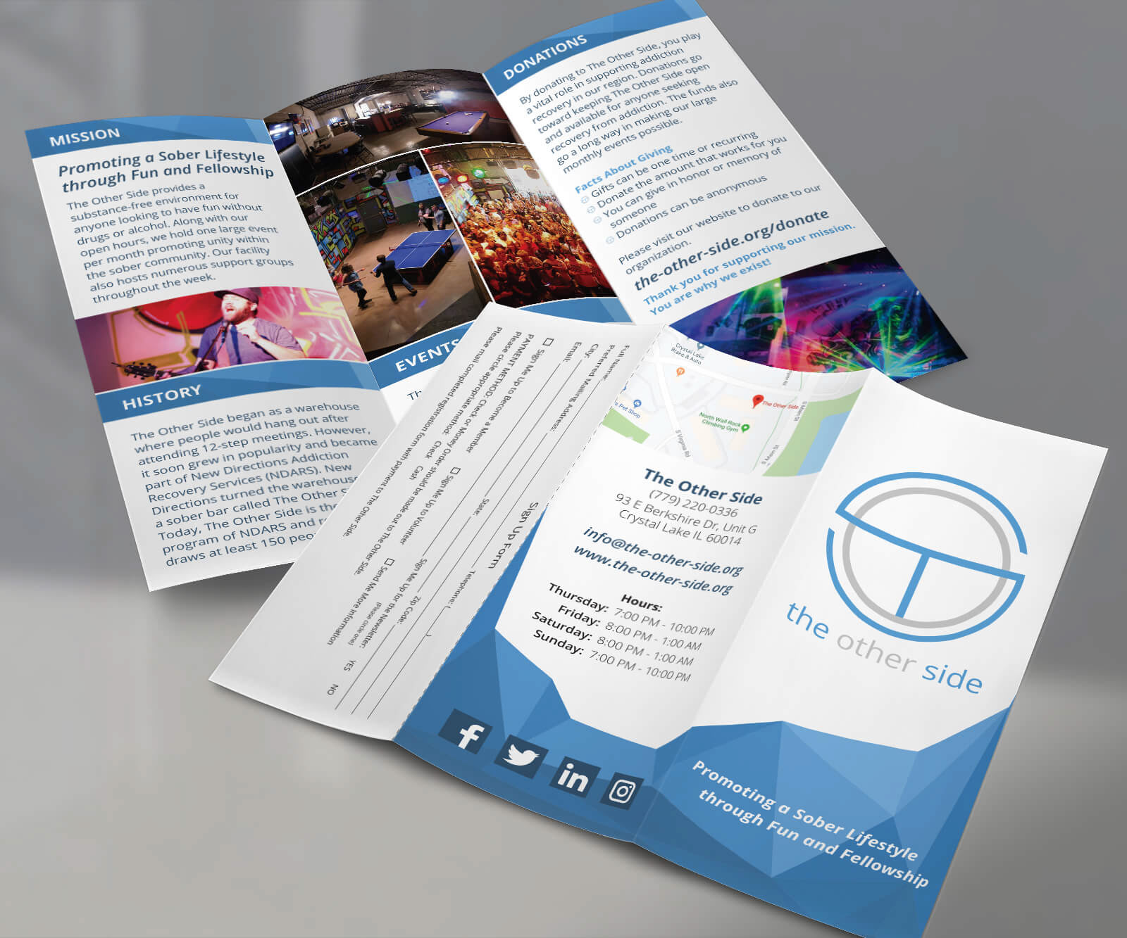 The Other Side Trifold Brochure