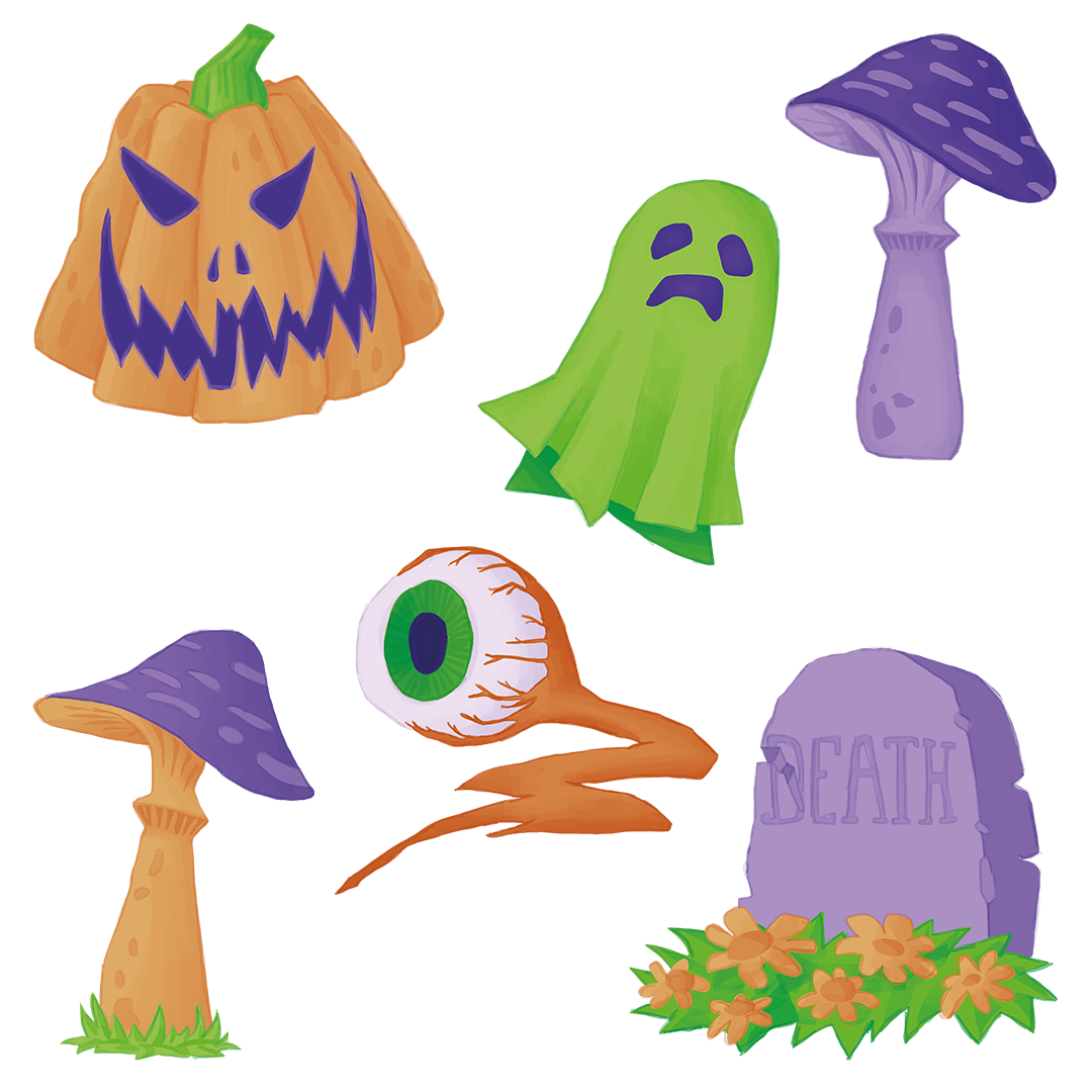 Halloweensticker 2023