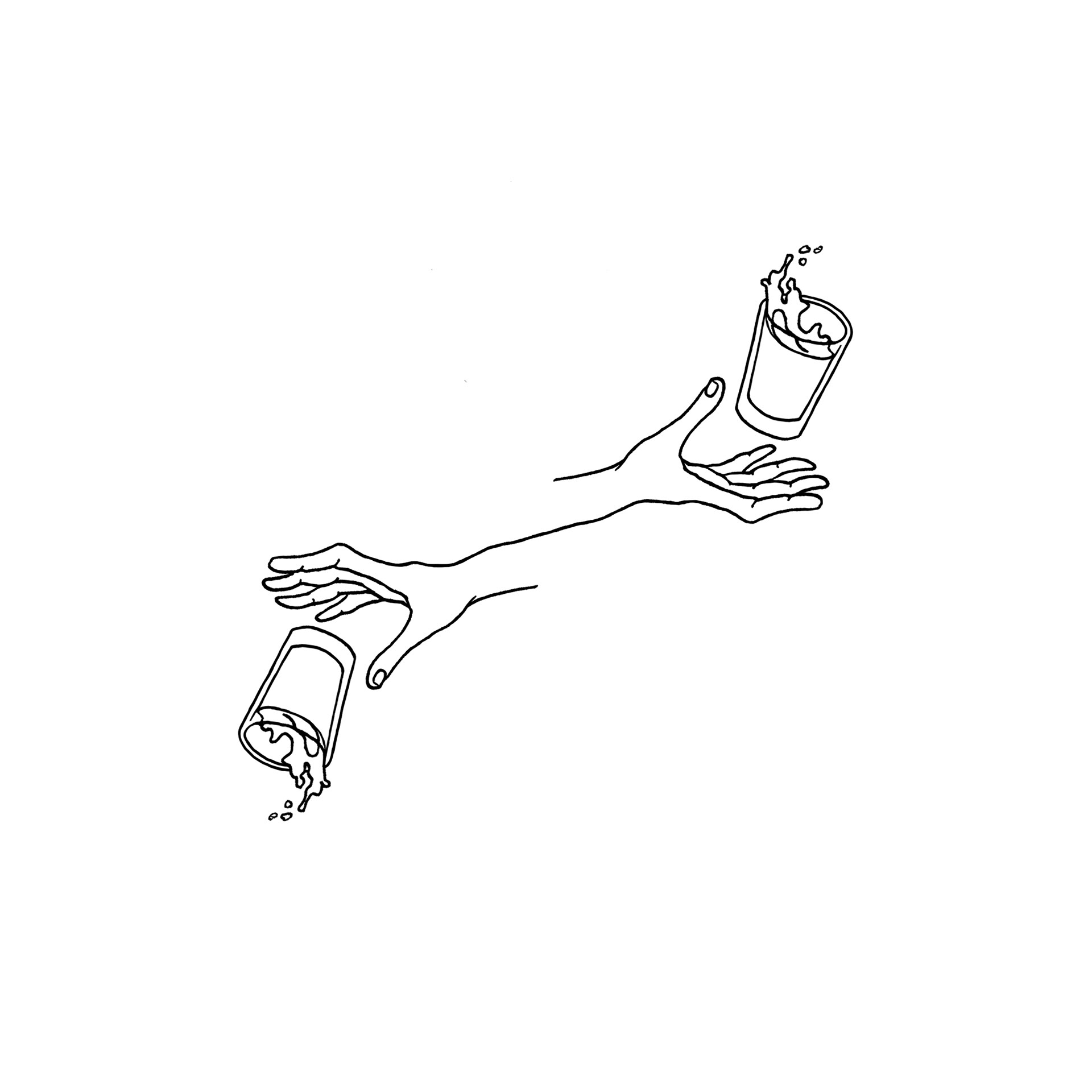 Day 10 - Flowing - “No use crying over spilled milk. No use weeping over stray peanut butter. No use clutching at a fallen slice of toast screaming Why? Why?”