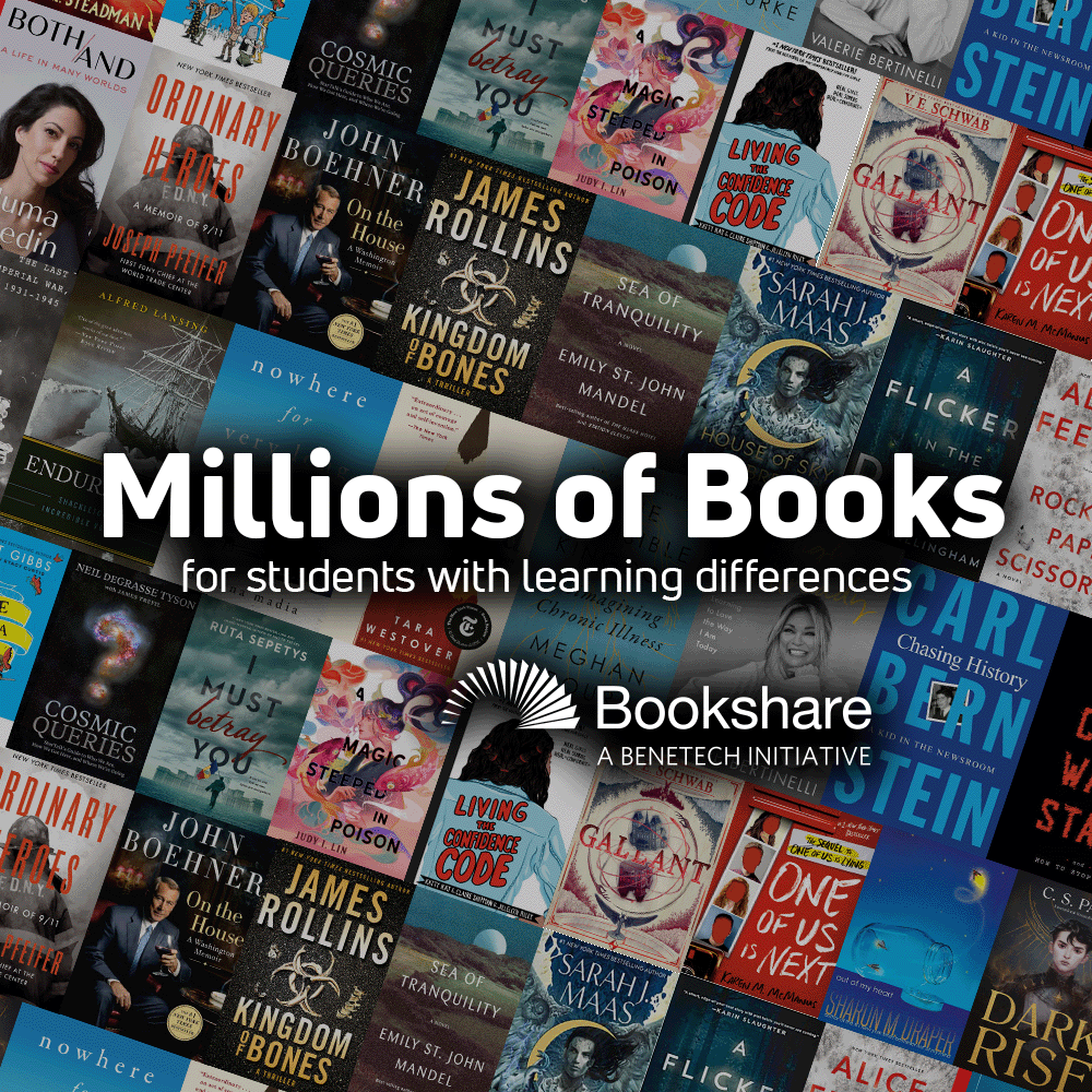 Bookshare Promo Graphic