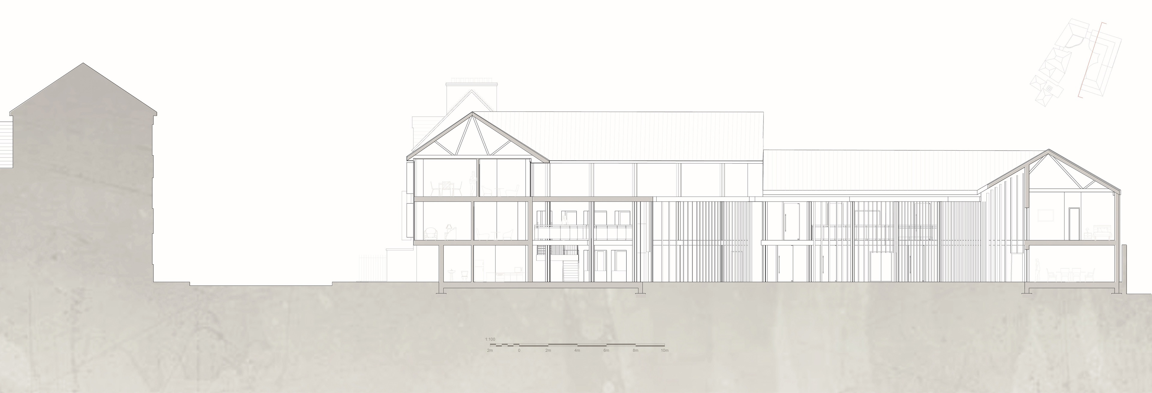 Full Building Section
