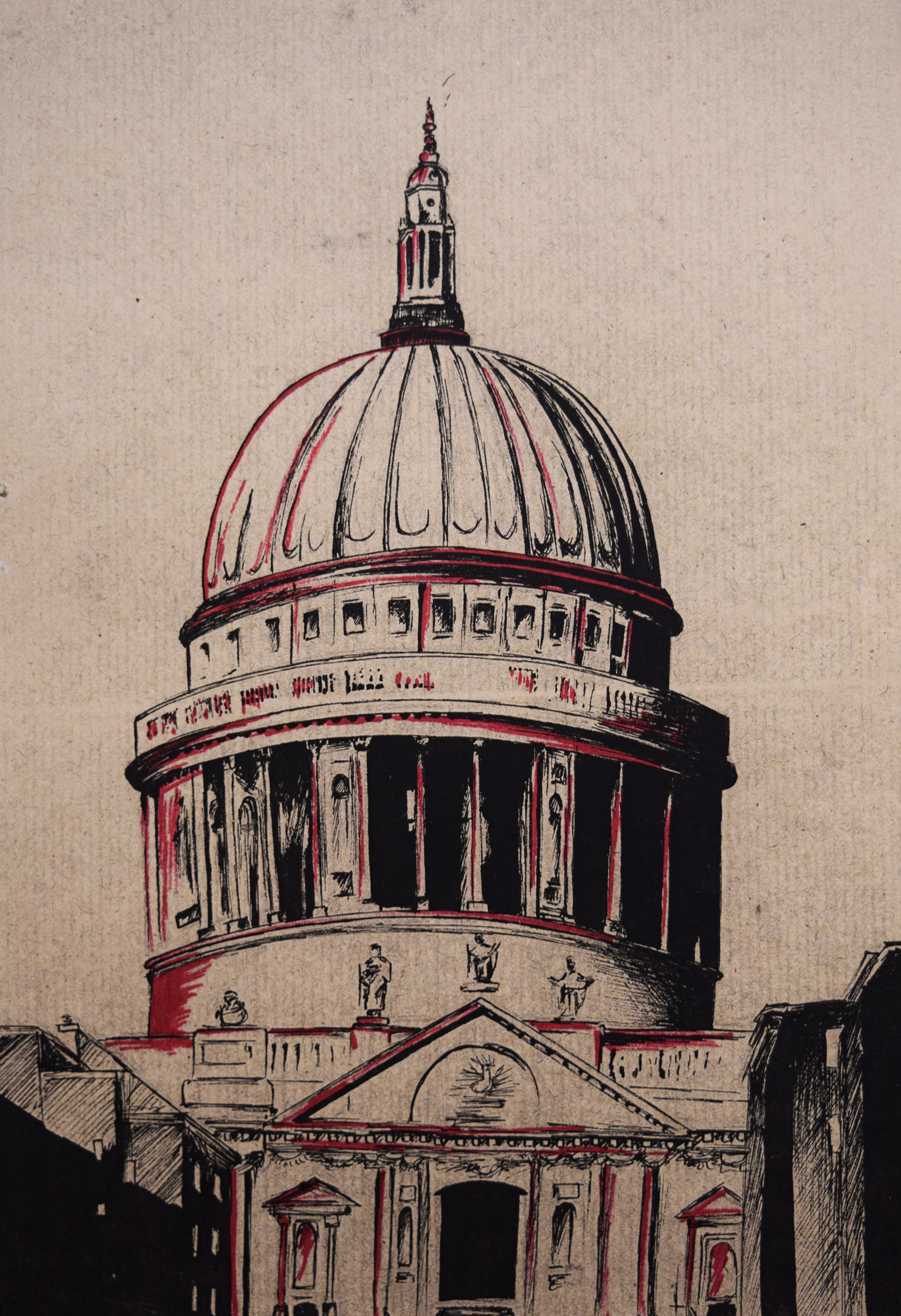 St Pauls Cathedral Sketch