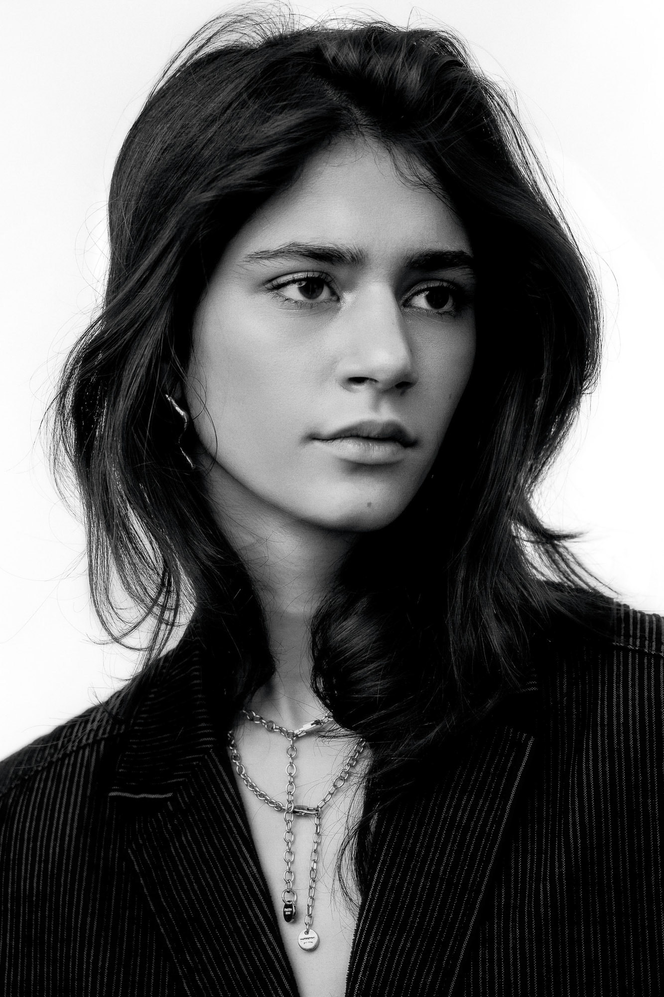 Studio portrait of Maya shot for Le Management, Copenhagen, 2024