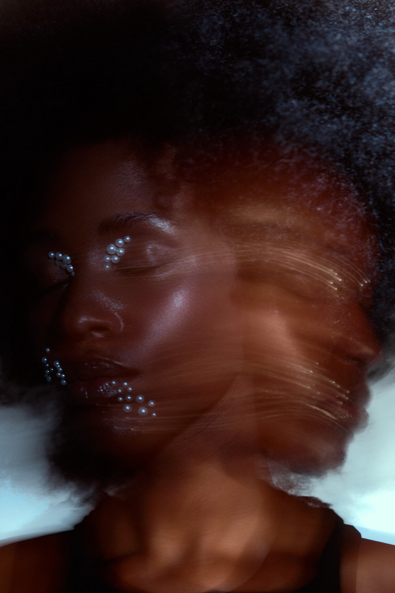 Beauty portrait of Faithfull shot for Two Management Scandinavia, Copenhagen, 2025