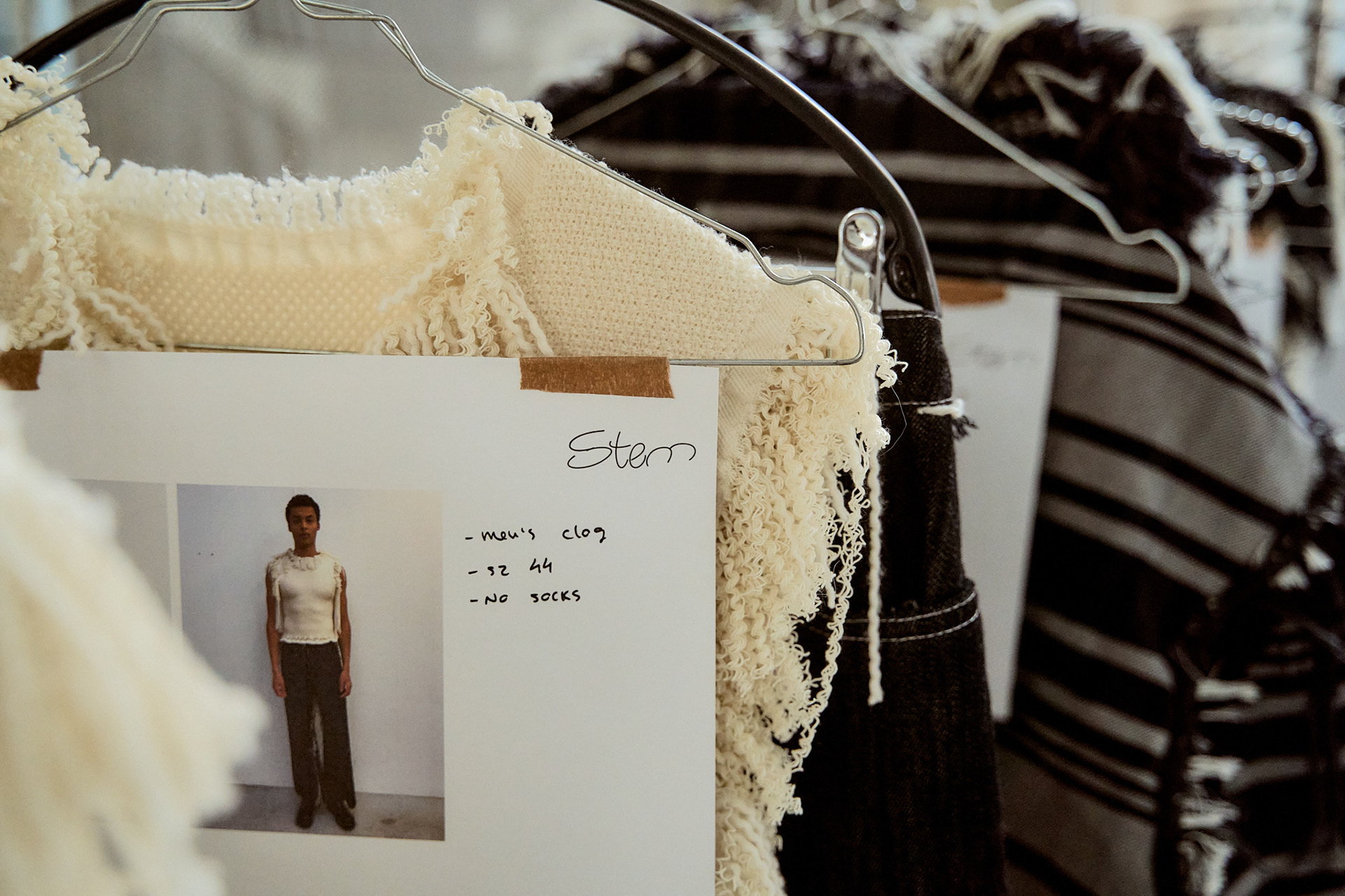 Backstage photography for Stem's Edition 5 Presentation at Copenhagen Fashion Week AW26