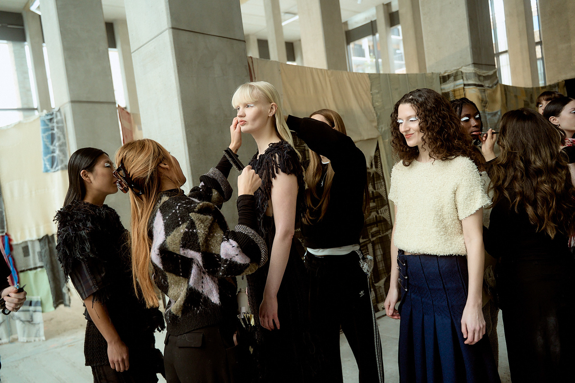 Backstage photography for Stem's Edition 5 Presentation at Copenhagen Fashion Week AW26
